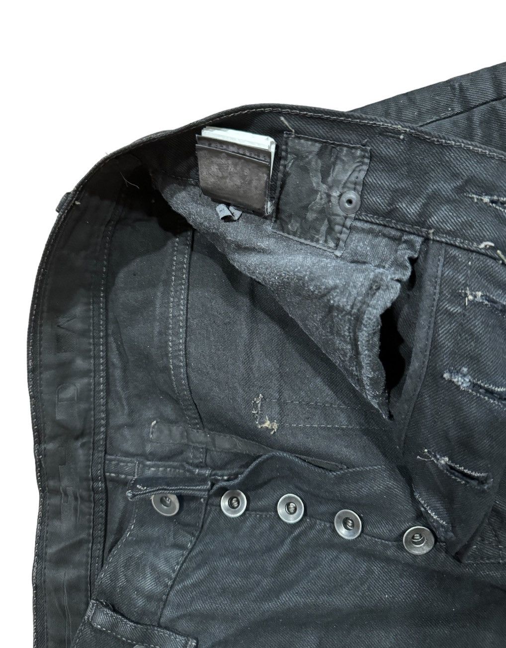 Rick Owens Rick Owen’s Olmar + Mirta Detroit Denim Size US 28 / EU 44 - 4 Thumbnail