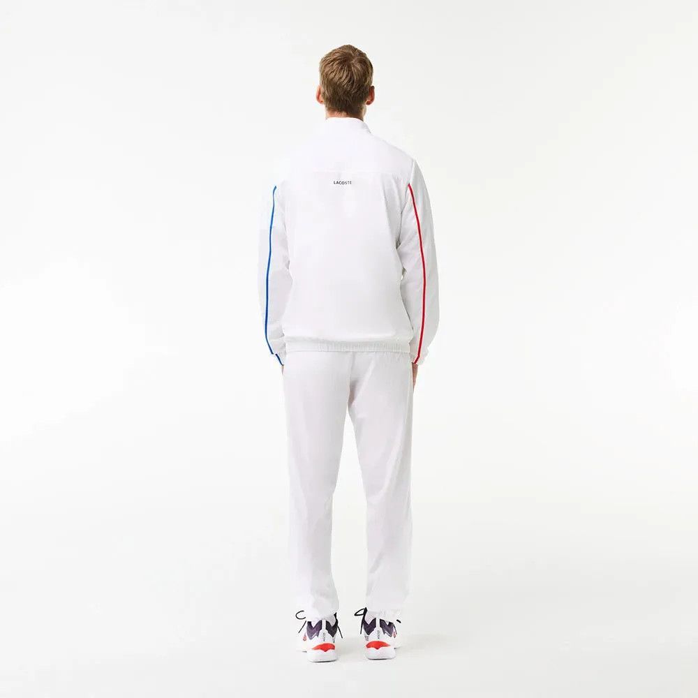 Lacoste o1s22i1n1124 Contrasting Stitching Sporty Tracksuit in White Size US XXL / EU 58 / 5 - 3 Thumbnail
