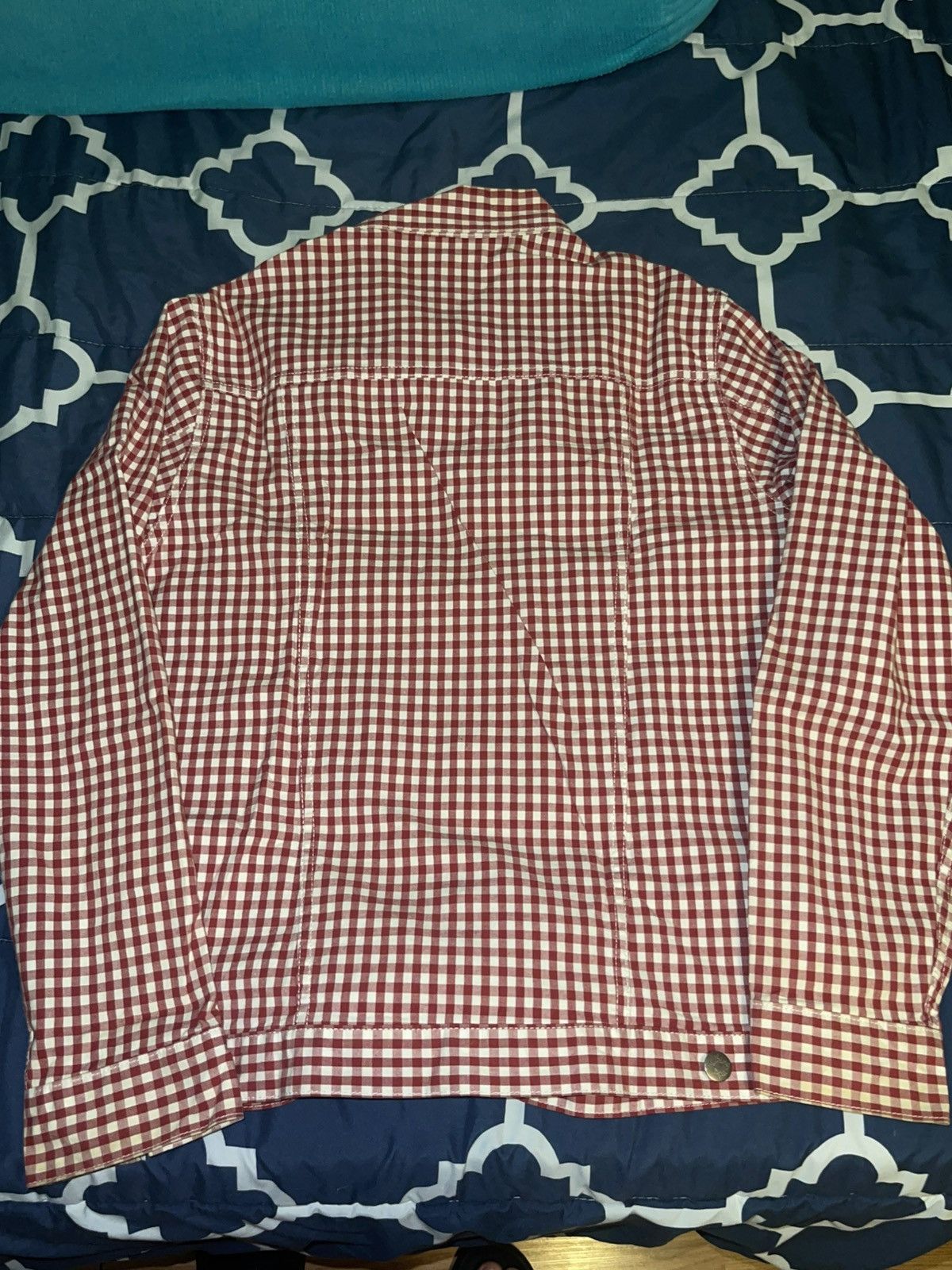 Bape Bape plaid tucker jacket Size US M / EU 48-50 / 2 - 5 Thumbnail