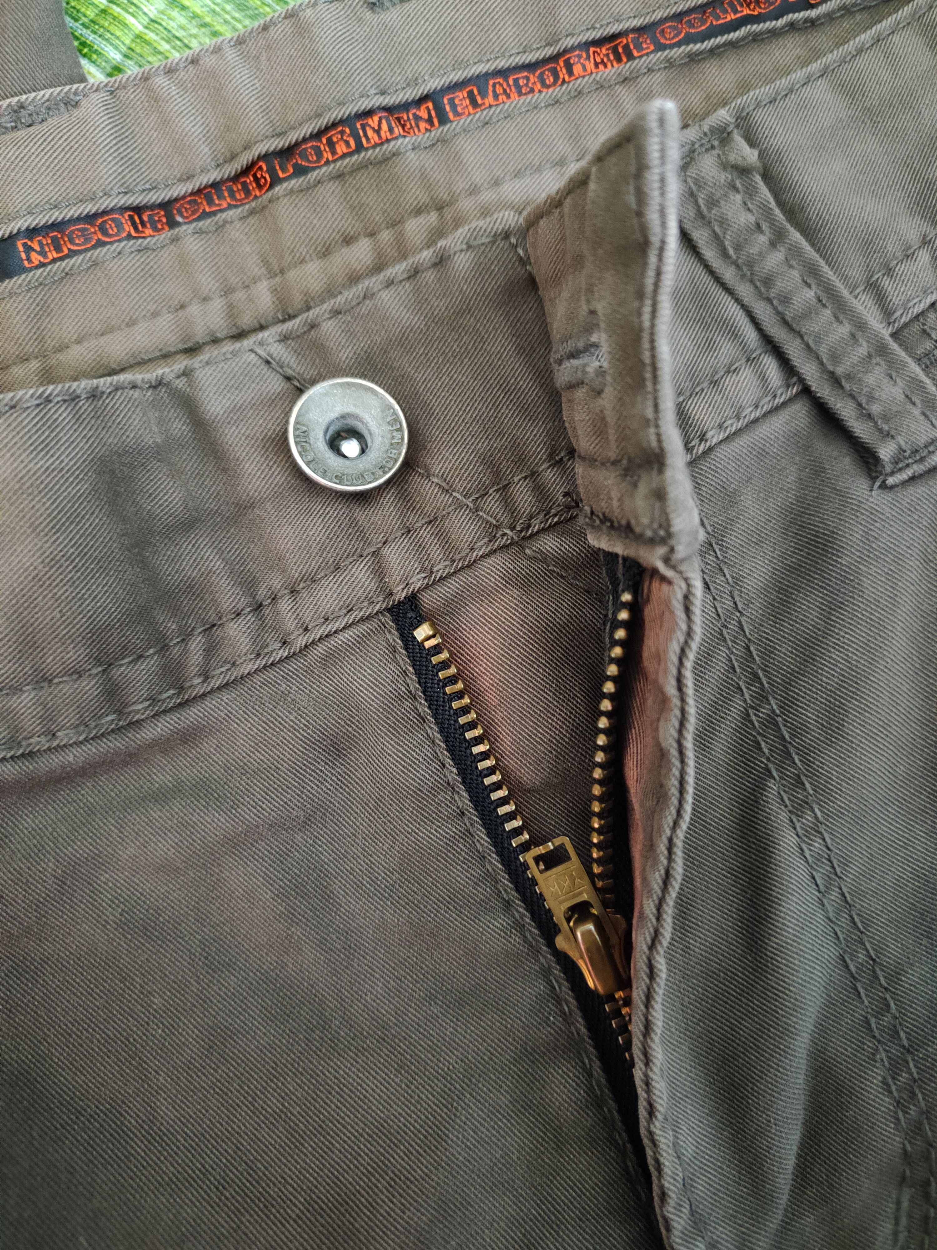 Japanese Brand DL Nicole Club Dark Brown Multipocket Cargo Pants #S1260 Size US 30 / EU 46 - 13 Thumbnail