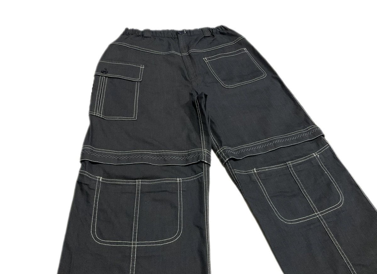 Hai Sporting Gear × Issey Miyake × Japanese Brand 🔥Archived Vintage Hai Sporting Gear Detachable Baggy Pants Size US 30 / EU 46 - 3 Thumbnail