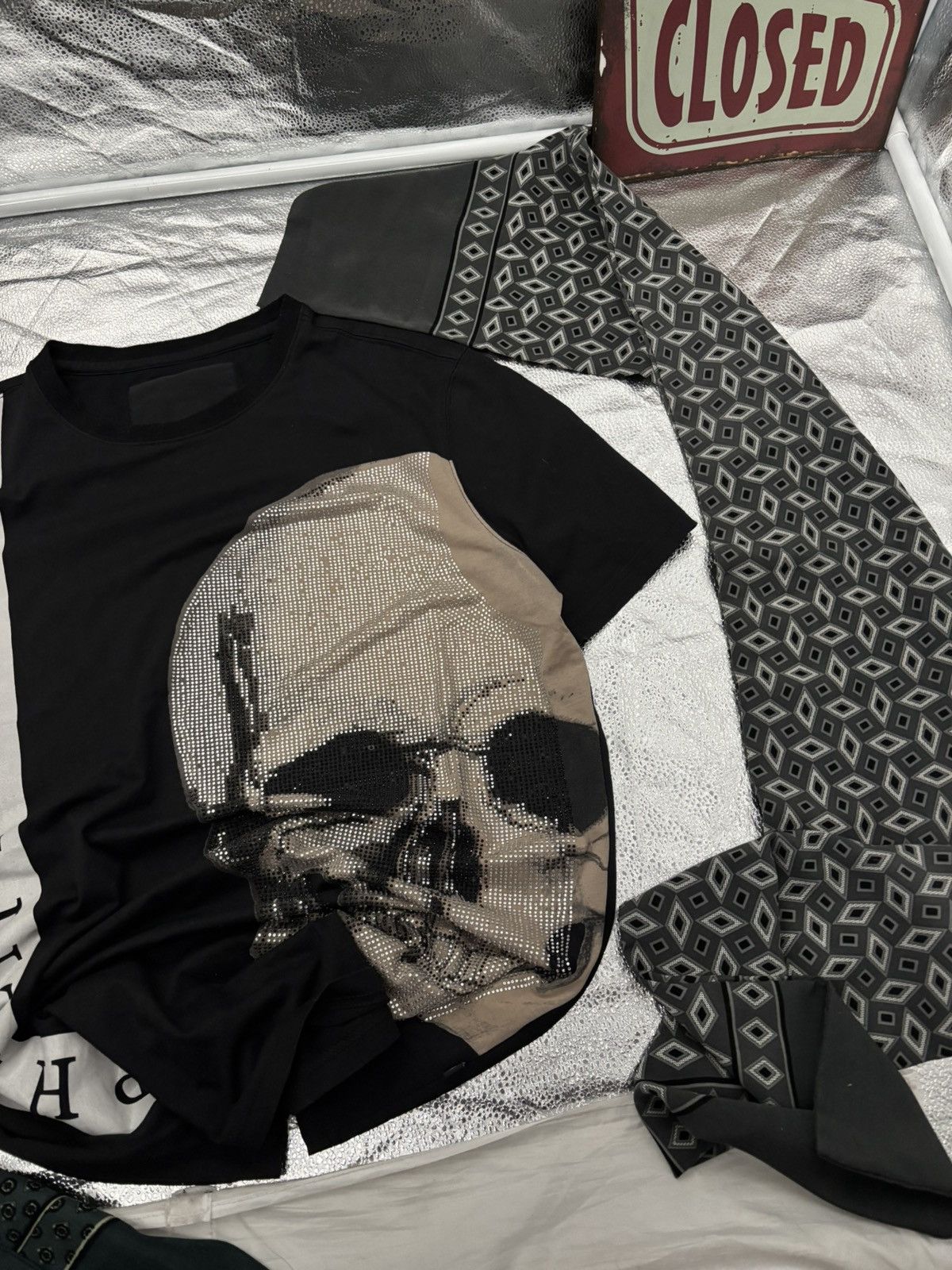 Philipp Plein Crazy Philipp Plein luxury Y2K Cyber Swag 2000's Size US XXL / EU 58 / 5 - 2 Thumbnail