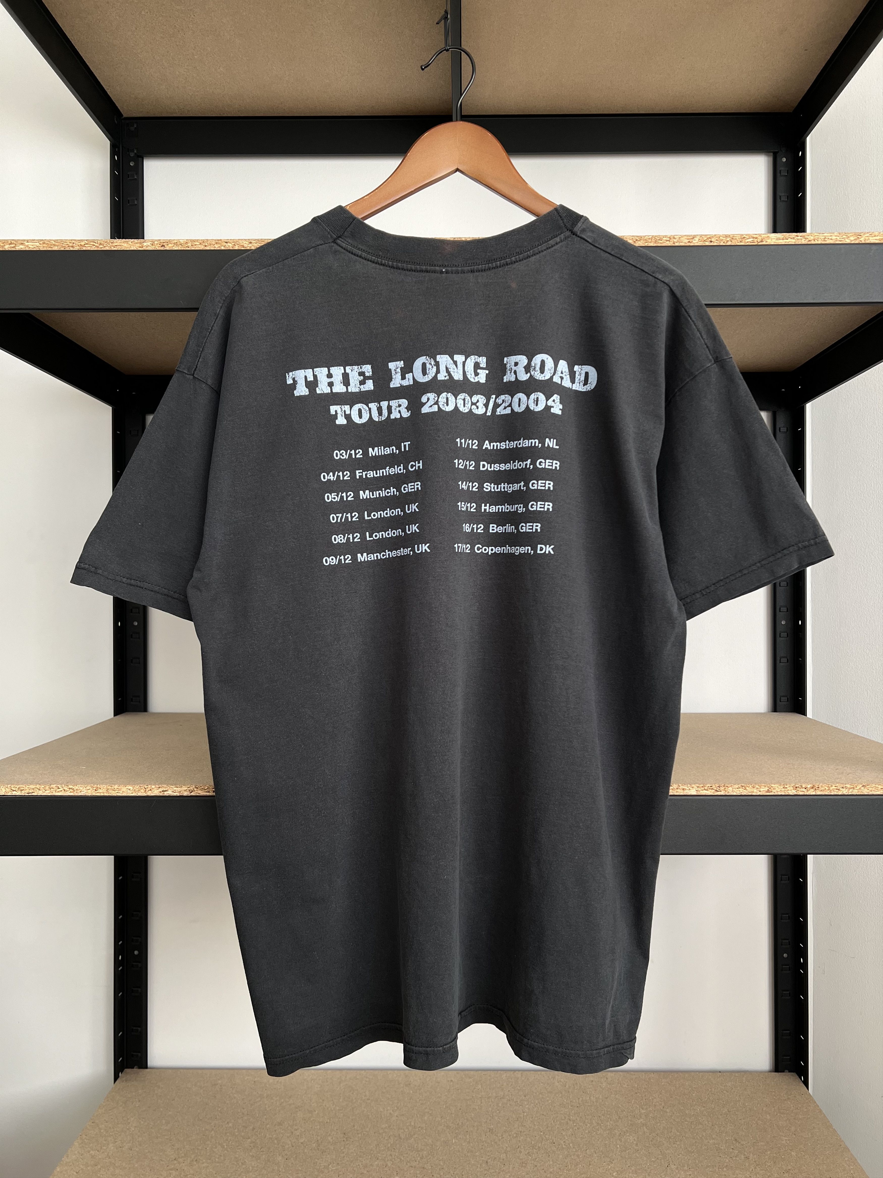 Band Tees Vintage 2003 Nickelback The Long Road Tour 03/04 T-shirt Size US XL / EU 56 / 4 - 4 Thumbnail