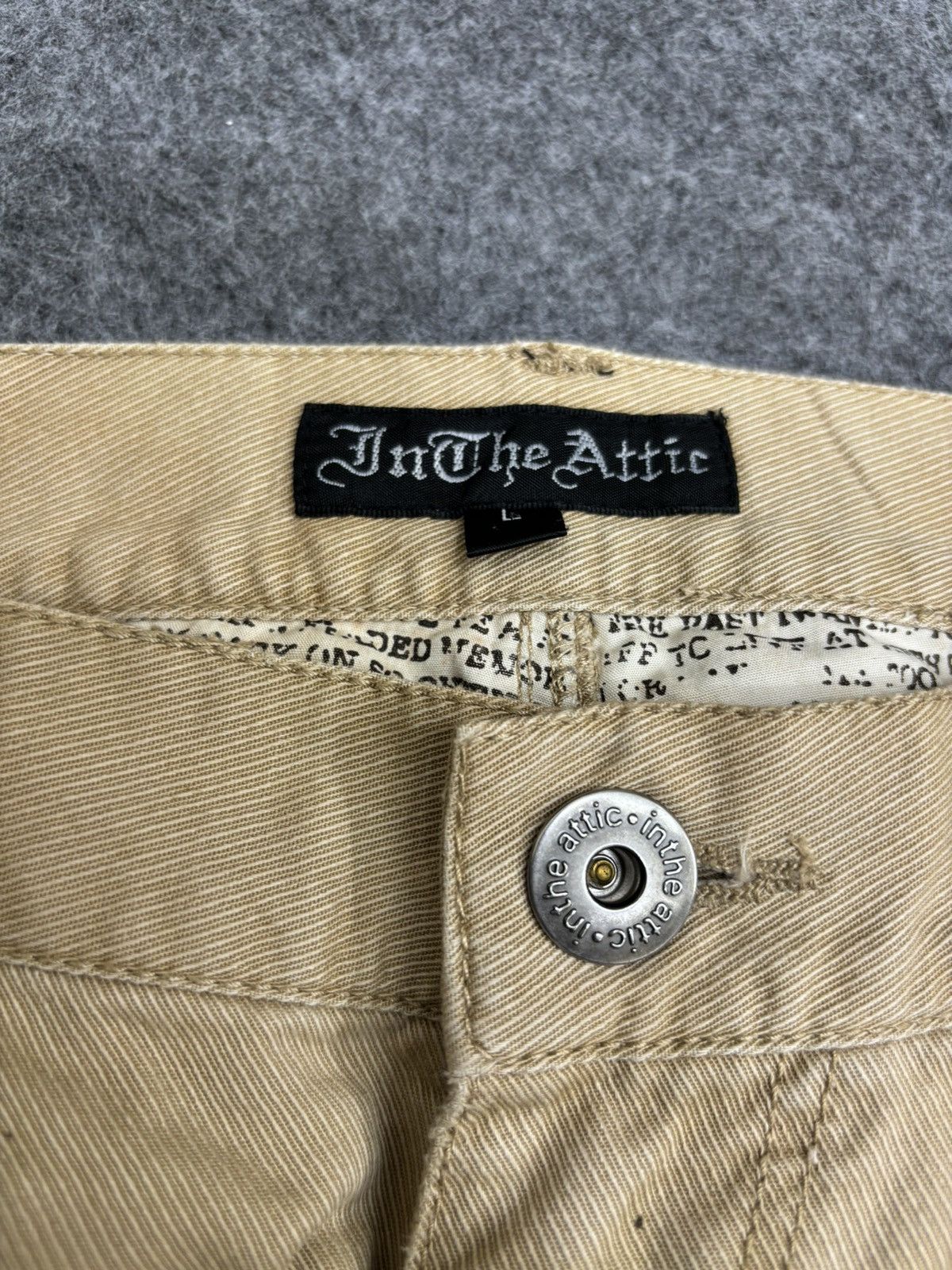 In The Attic 💥Minimalist💥In The Attic Chain Style Straight Denim F487 Size US 33 - 8 Thumbnail