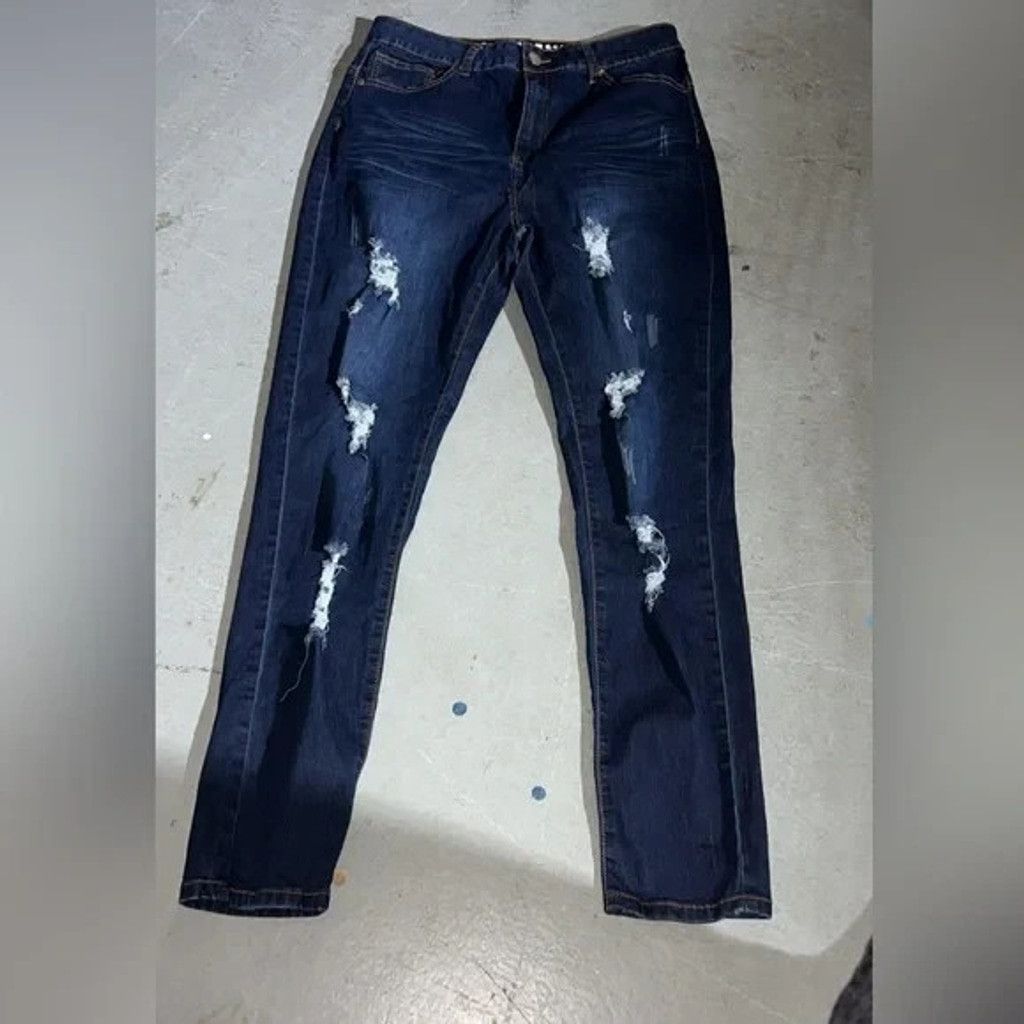 Pit Viper vip jeans women VIP Women's Dark Blue Skinny Jeans sz 15/16 Size 38" / US 16 / IT 52 - 3 Thumbnail