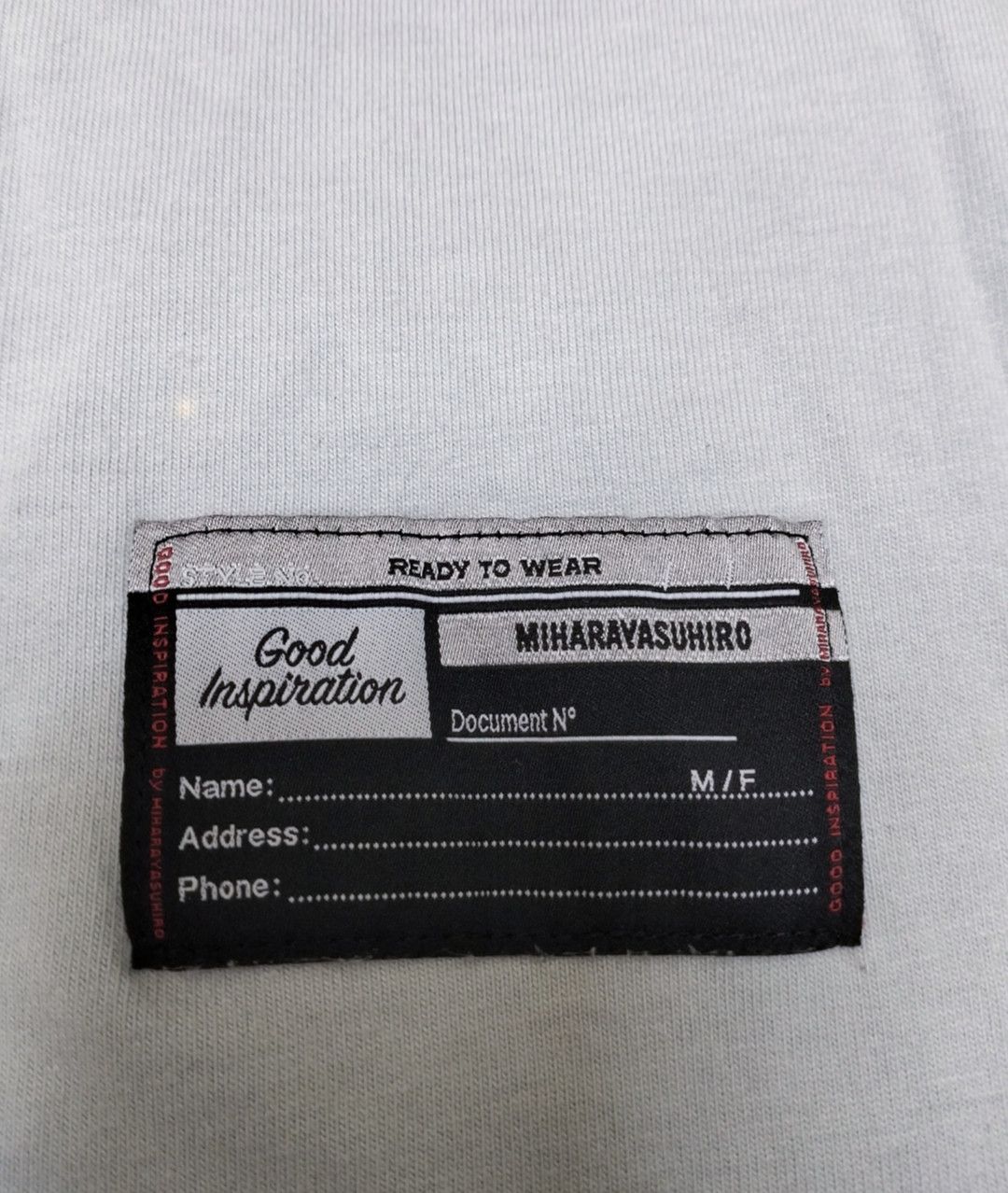 Japanese Brand × Maison MIHARA YASUHIRO Miharayasuhiro Good Inspiration TShirt Size US XL / EU 56 / 4 - 6 Thumbnail