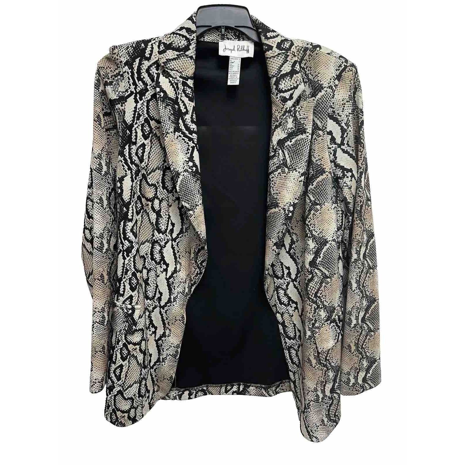 Joseph Ribkoff Joseph Ribkoff Women's Jacket cardigan print Size 4 A000646 Size S / US 4 / IT 40 - 3 Thumbnail
