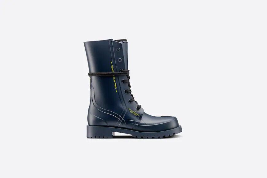 image of Dior O1Bcso1Str0224 Boots In Deep Blue, Women's (Size 5)