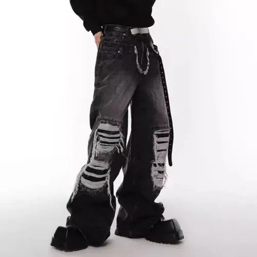 Japanese Brand Japanese Opium Ripped pants Size US 28 / EU 44 - 6 Thumbnail