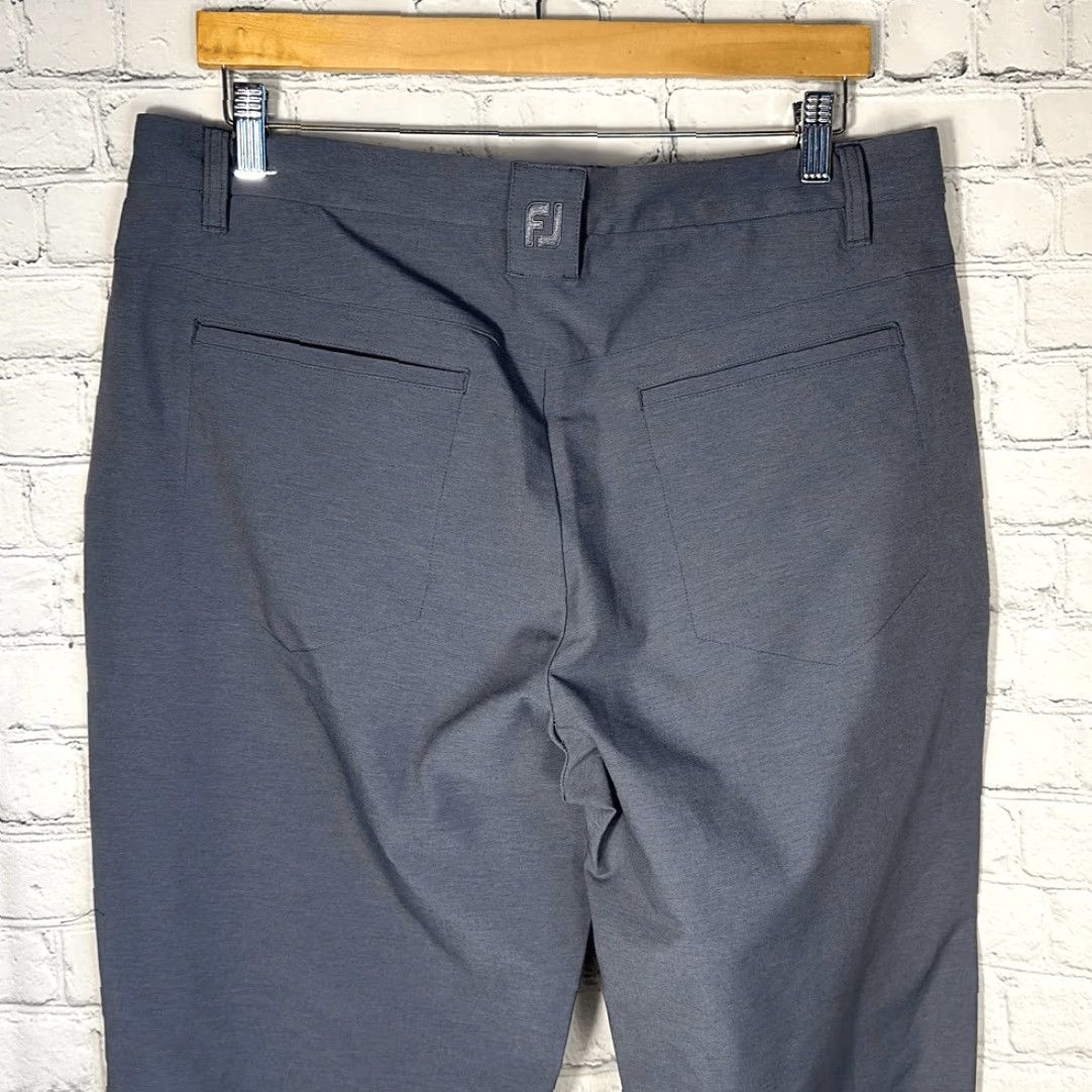 Footjoy FootJoy Mens Pro tour Performance Golf Pants 35/32 Charcoal Chino Regular Inseam 32 Mens Golf Pants Size US 35 - 4 Thumbnail
