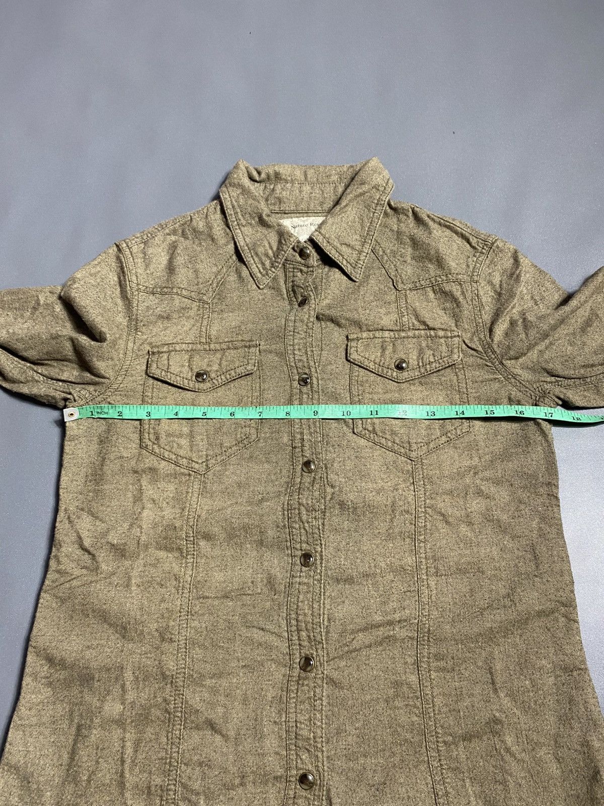 GOA GOA Distressed Button Up Western Shirt Size US S / EU 44-46 / 1 - 9 Thumbnail