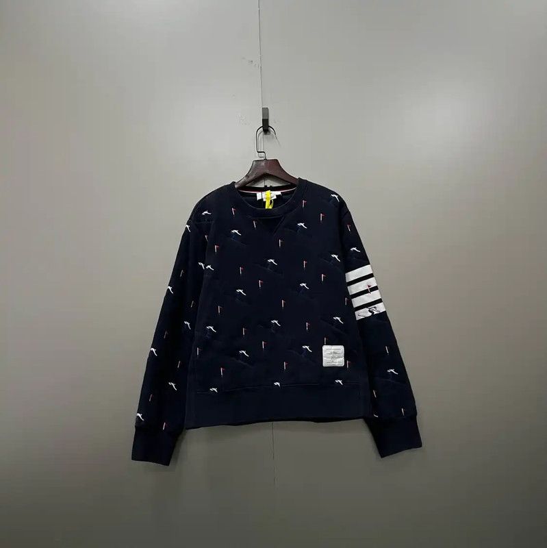 Thom Browne Thom Browne Women's Knit Long Sleeve Sweatshirt 0089 Size ONE SIZE - 1 Thumbnail