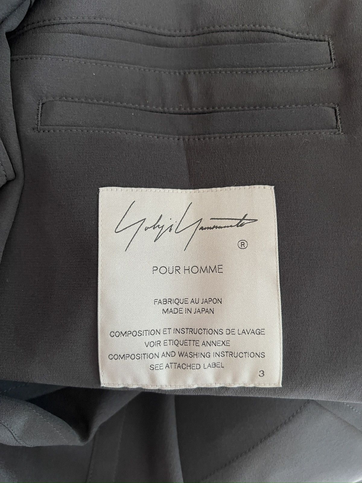 Yohji Yamamoto Yohji Yamamoto Pour Homme 21aw SILK BOA HOODED JACKET BLAZER Size US L / EU 52-54 / 3 - 12 Thumbnail