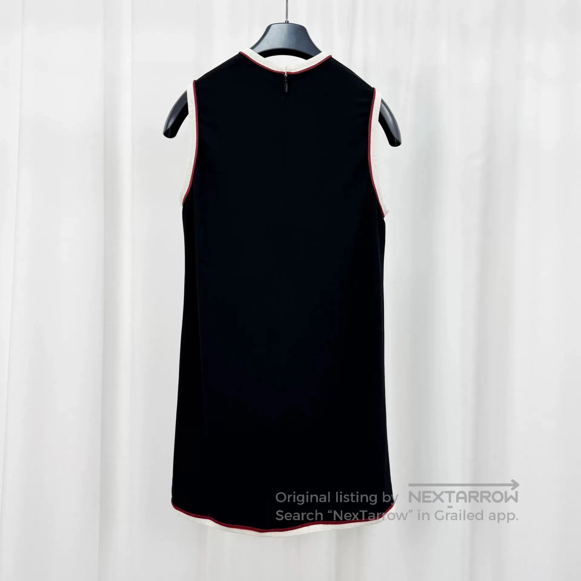 Gucci Gucci Black Silk Sleeveless Dress. Size S / US 4 / IT 40 - 2 Thumbnail