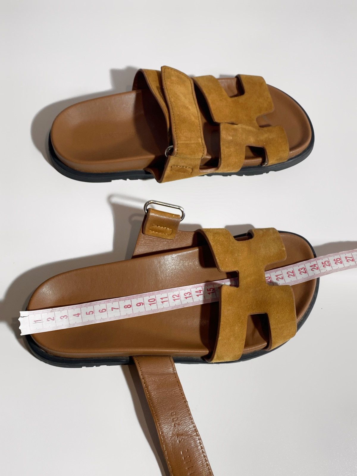 Hermes Hermes Calfskin Women’s Sandals Size US 7 / IT 37 - 24 Thumbnail