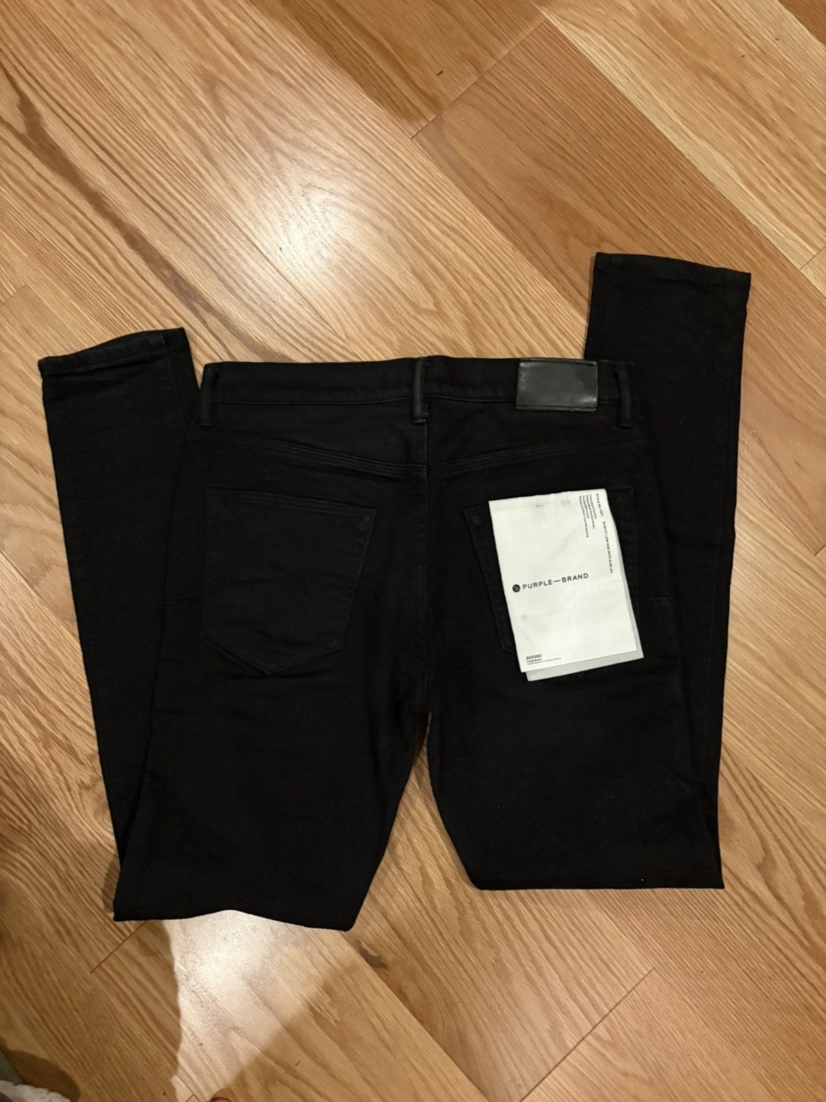 Purple Brand Black Purple Jeans Size US 31 - 2 Thumbnail