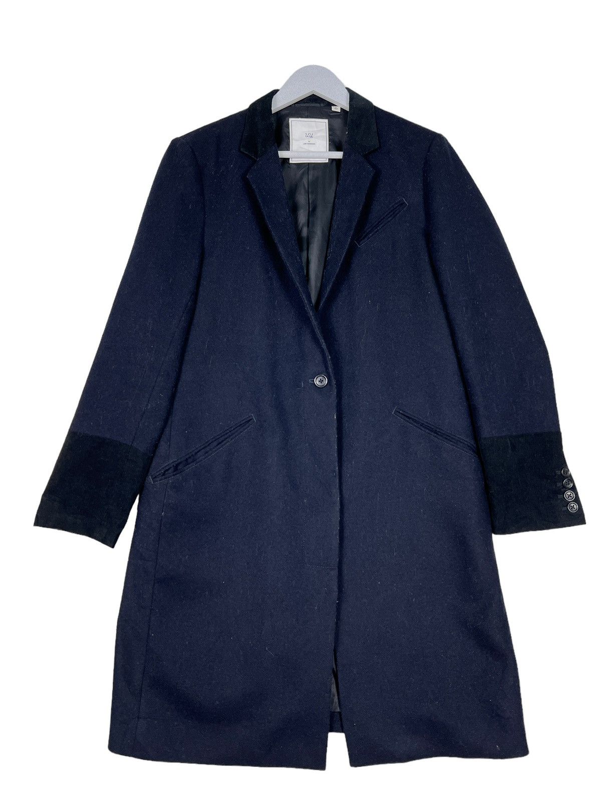 Jun Takahashi 🔥 UU UNDERCOVER JUN TAKAHASHI UNIQLO LONG COAT Size US S / EU 44-46 / 1 - 1 Thumbnail