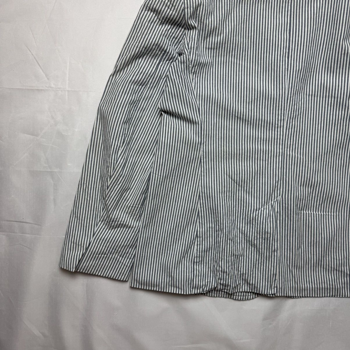 Weekend Max Mara Weekend Max Mara Striped Blazer Jacket Blue White Size 10 Size L / US 10 / IT 46 - 11 Thumbnail