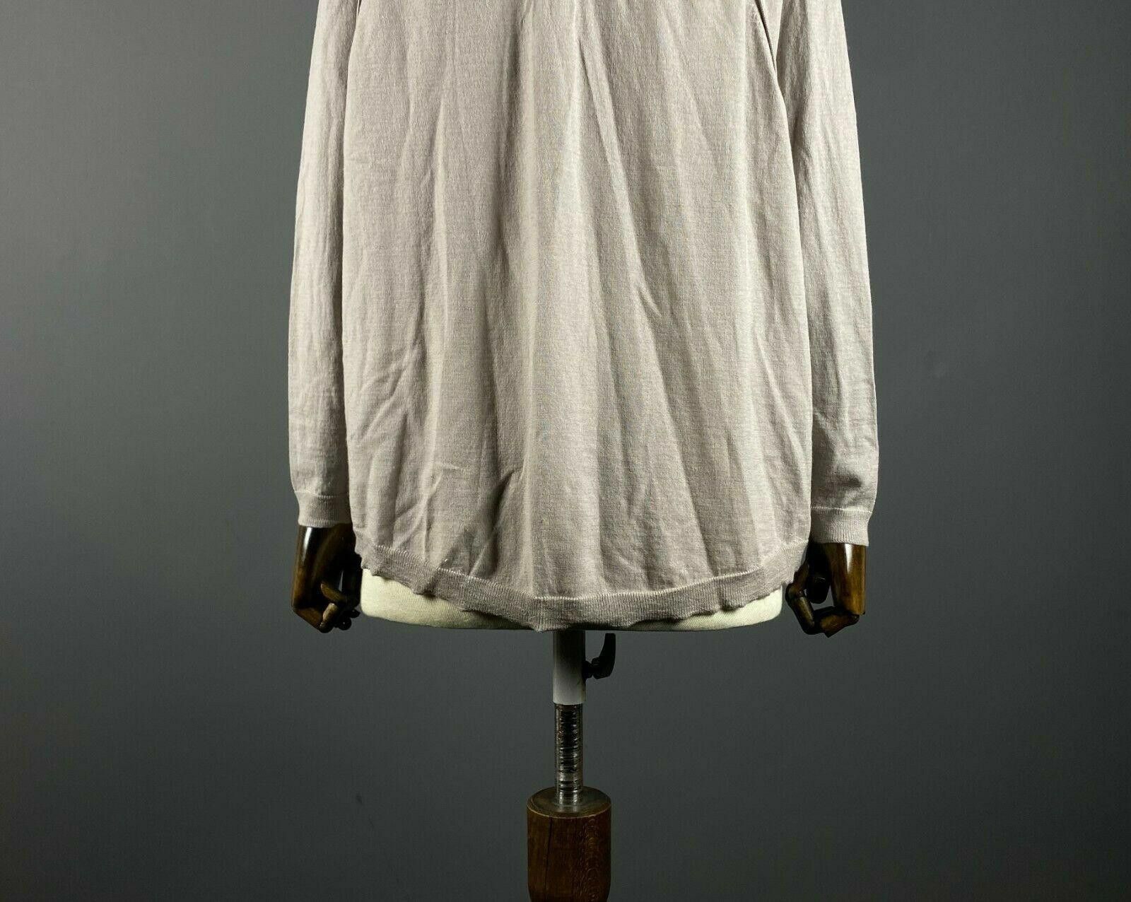 Designer Dorothee Schumacher Grey Modern Oversized Sweater Size M / US 6-8 / IT 42-44 - 7 Thumbnail