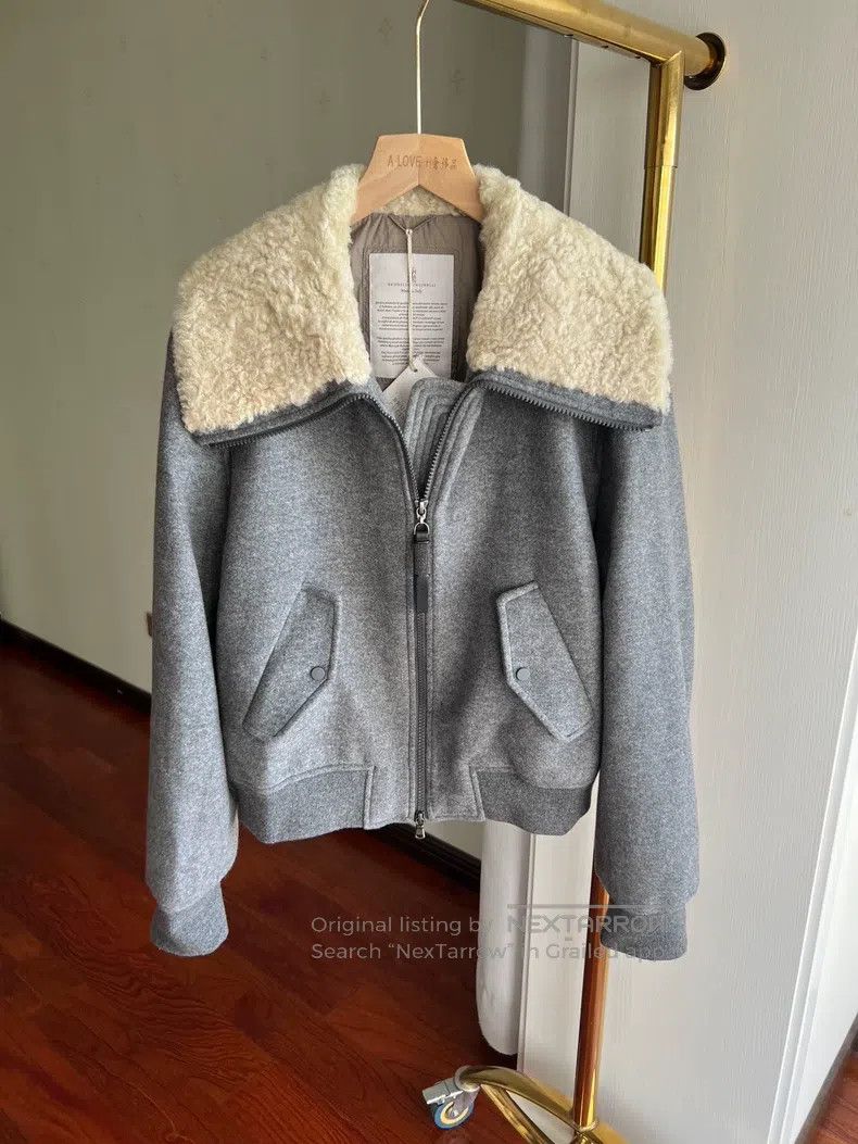 Brunello Cucinelli Brunello Cucinelli Cashmere Coat Size M / US 6-8 / IT 42-44 - 3 Thumbnail