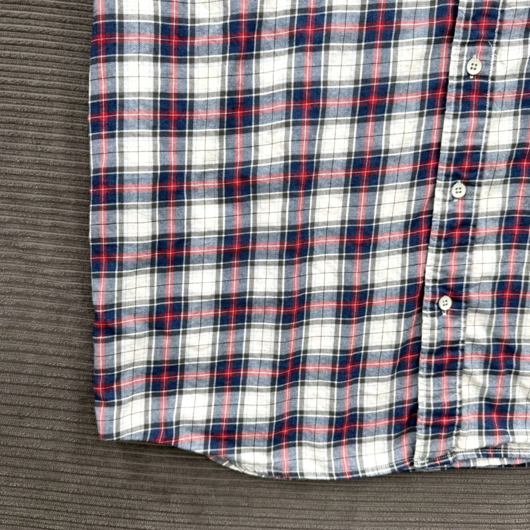 Faherty Faherty Shirt Men 2XL Cotton Plaid Long Sleeve Button Up Designer Preppy Shirt Size US XXL / EU 58 / 5 - 6 Thumbnail