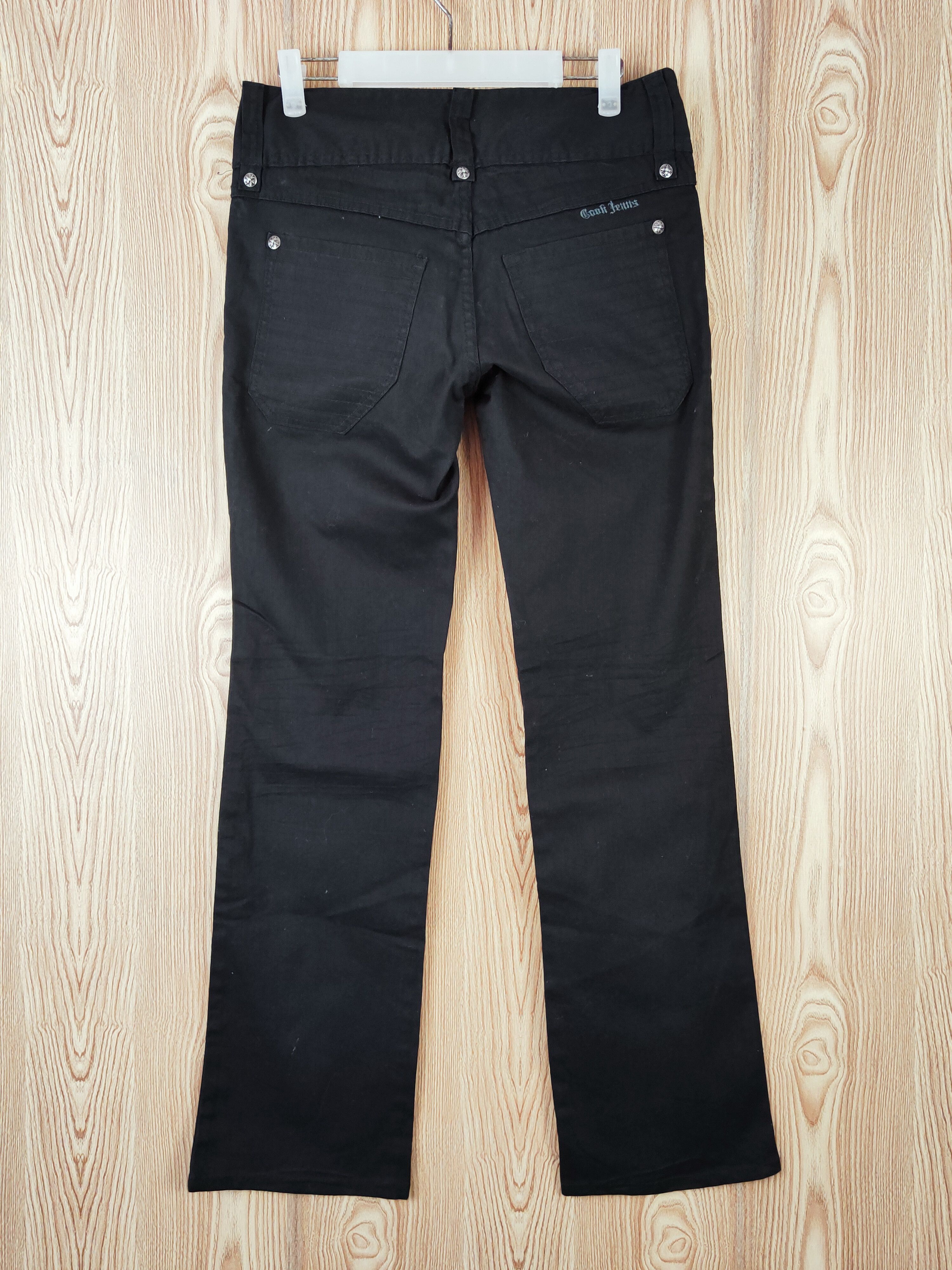 Japanese Brand Cook Jeans Black Multipocket Casual Pants #W930 Size 30" / US 8 / IT 44 - 7 Thumbnail