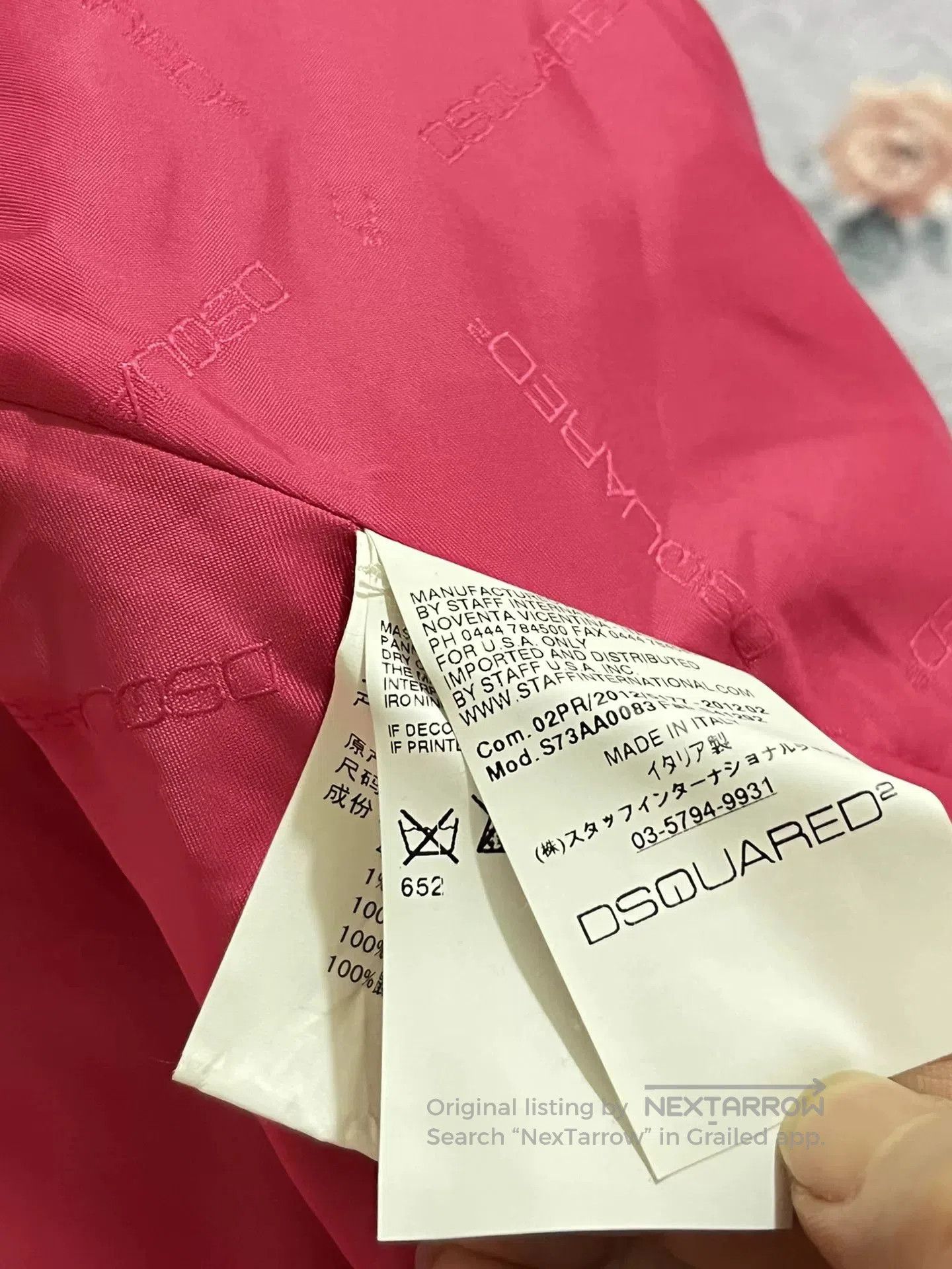 Dsquared2 DSQUARED² Women's Cotton Coat. Size S / US 4 / IT 40 - 8 Thumbnail
