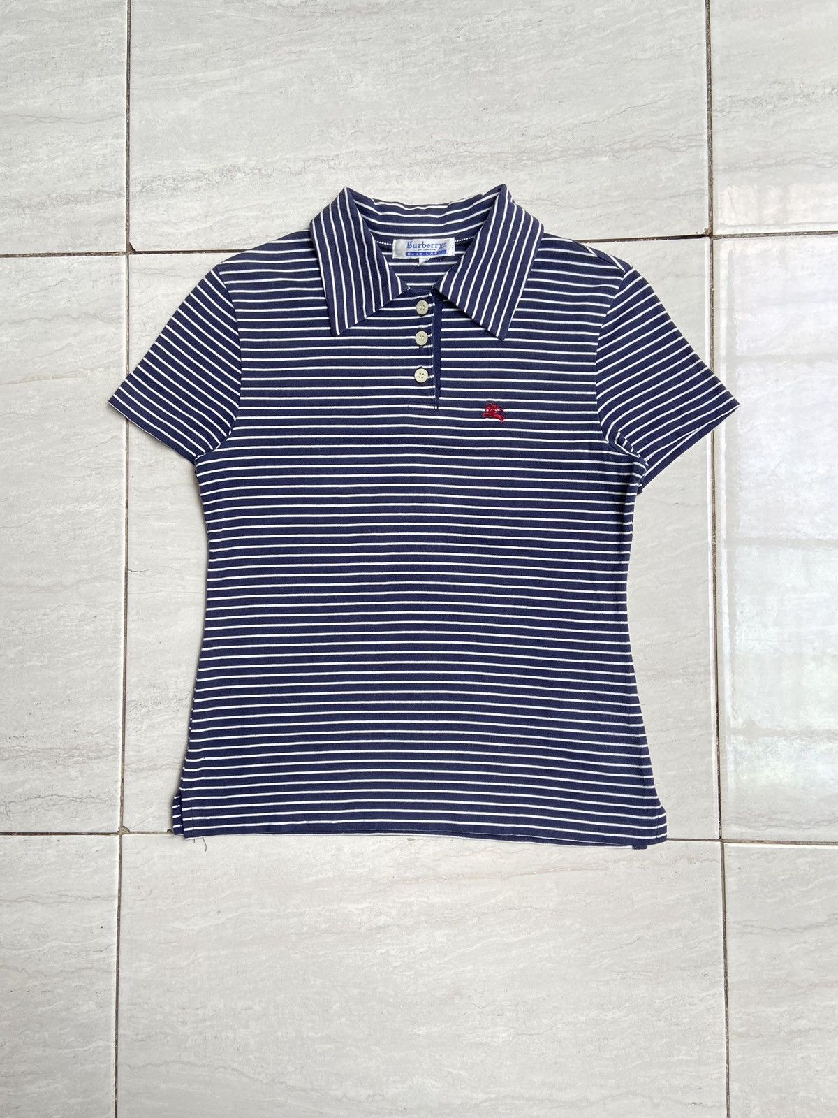 Burberry BURBERRY Striped T-shirt Size US XS / EU 42 / 0 - 5 Thumbnail