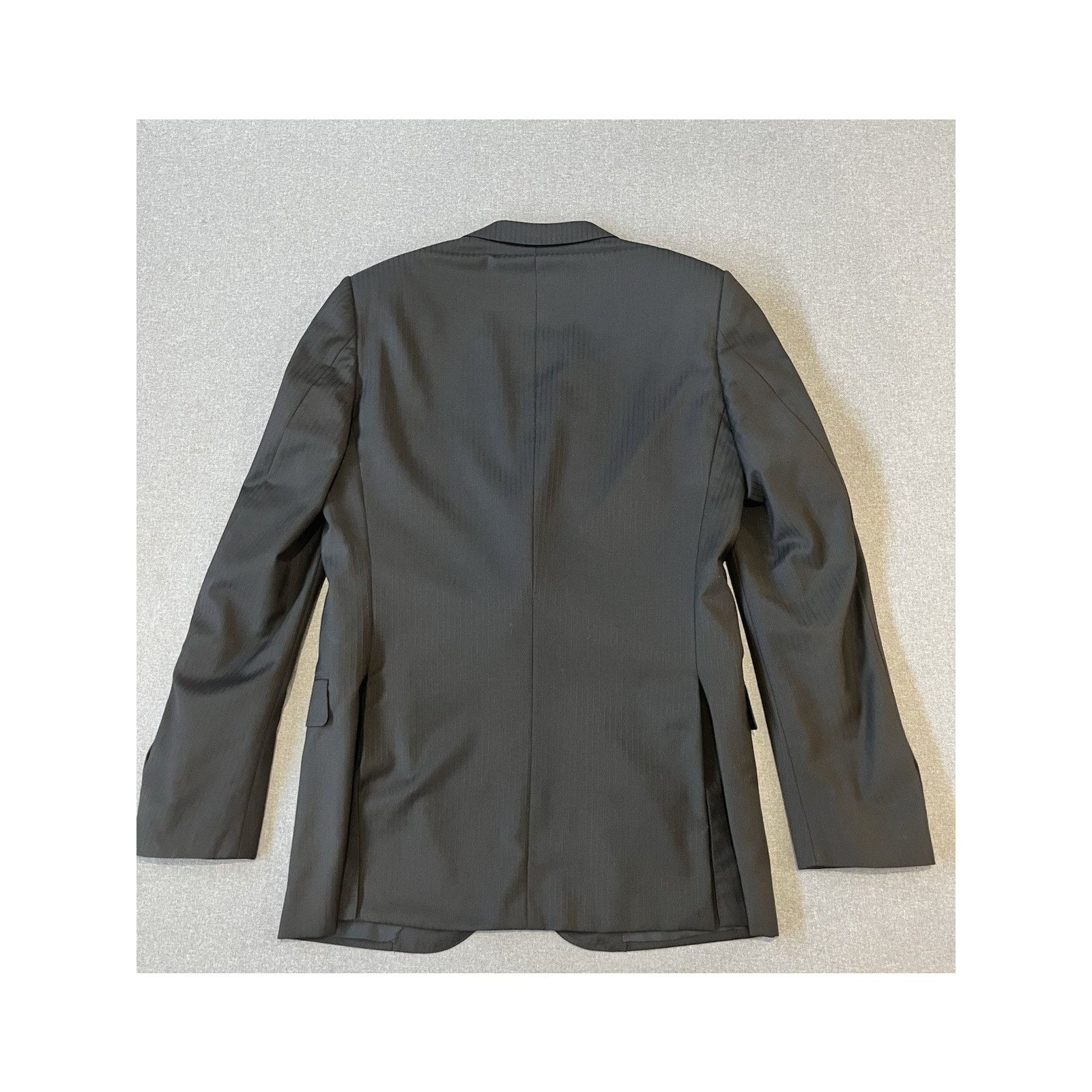 Ermenegildo Zegna ERMENEGILDO ZEGNA Blazer Mens 50L Black Wool 100% Sport Coat Size 50L - 2 Thumbnail
