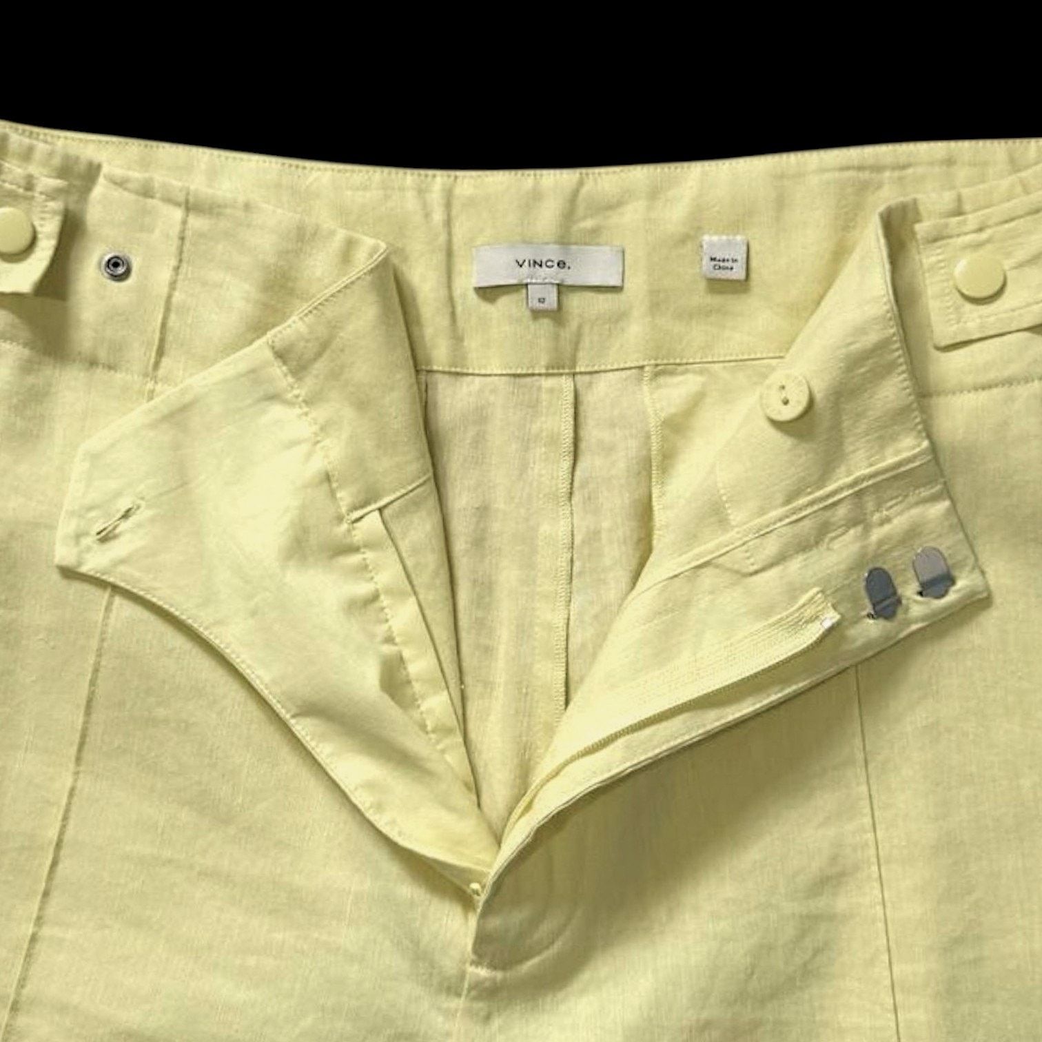 Vince Vince Yellow Pants | Size 12 Size 34" / US 12 / IT 48 - 5 Thumbnail