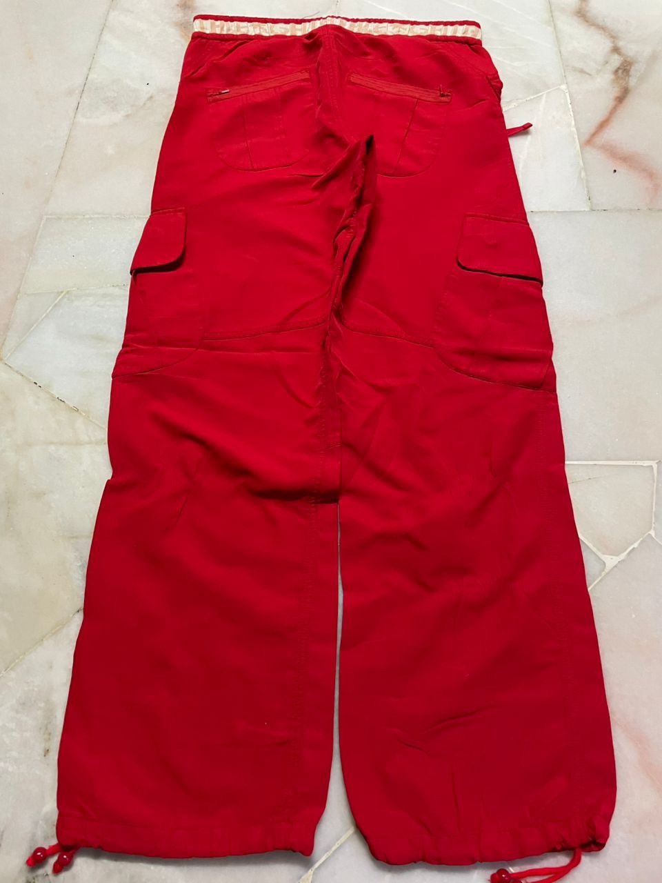 Japanese Brand BA PRO U.S.A PARACHUTE NYLON CARGO RED PUNK COLOR Size US 30 / EU 46 - 14 Thumbnail