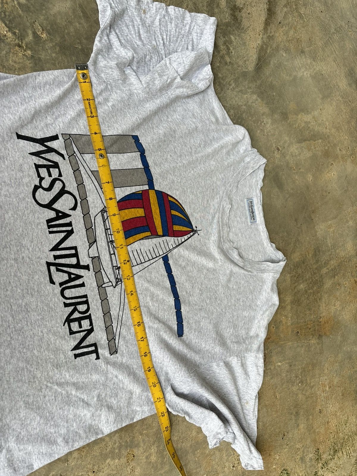 Yves Saint Laurent Vtg YvesSaintLaurent Tshirt Size US L / EU 52-54 / 3 - 6 Thumbnail