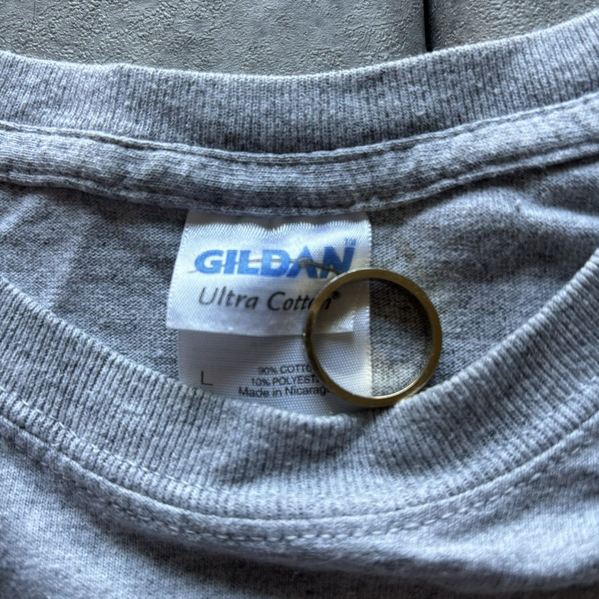 Gildan Y2k gray 2008 detroit red wings stanley cup champions tshirt Size US L / EU 52-54 / 3 - 3 Thumbnail
