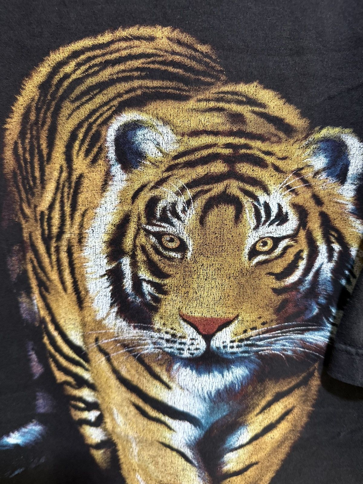 Habitat × Vintage Vintage Joligolf Tiger Faded Tee Size US XXL / EU 58 / 5 - 2 Thumbnail