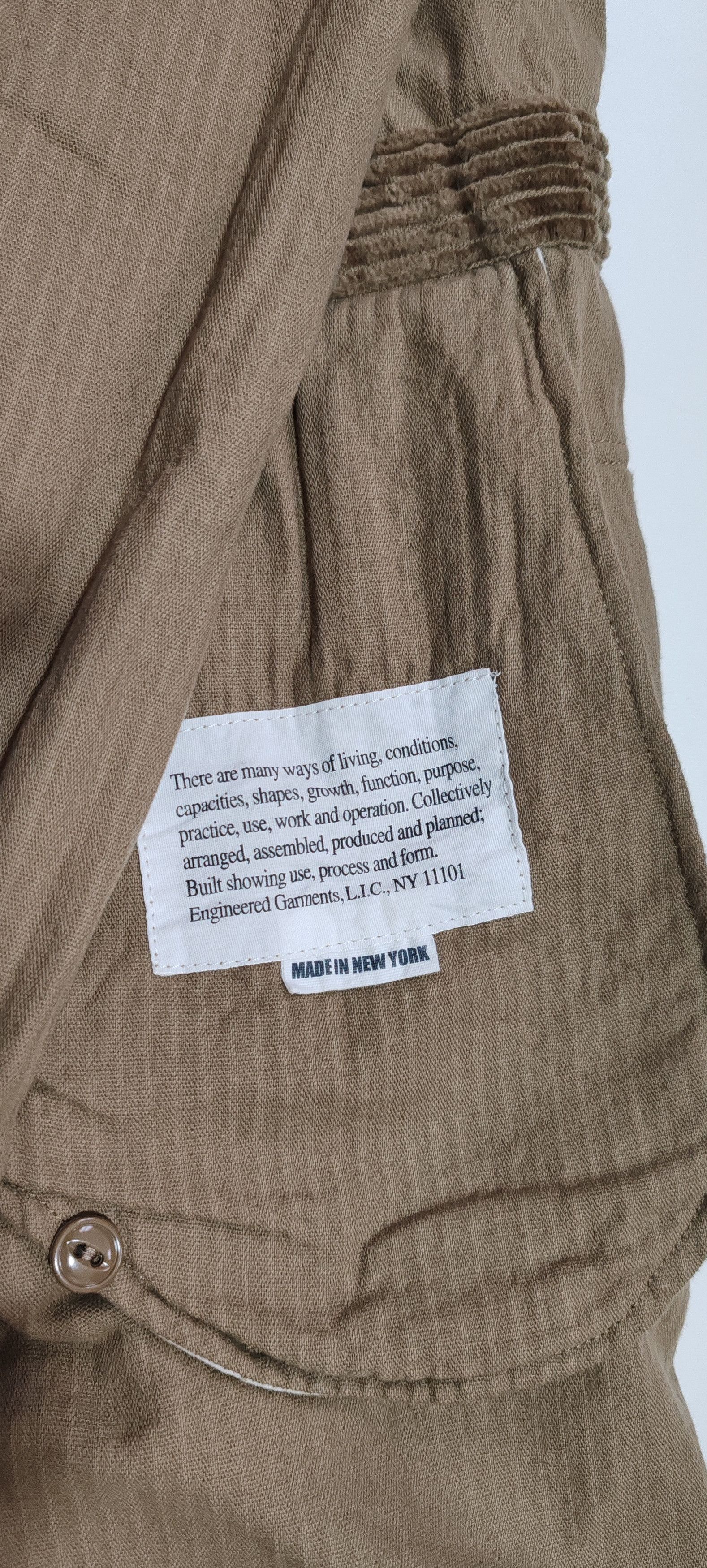 Engineered Garments Robe cargo à Capuche-Engineereed Garments New York Tg:2 Size XS / US 0-2 / IT 36-38 - 19 Thumbnail