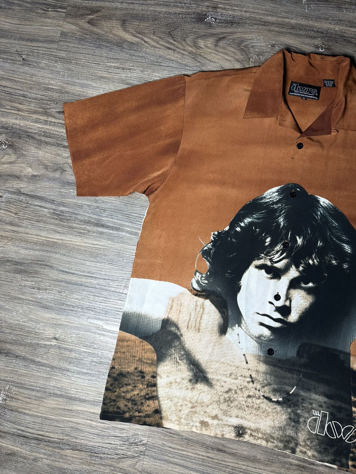 Other Vintage Dragonfly Mens 2001 Jim Morrison The Doors Shirt Size US XL / EU 56 / 4 - 5 Thumbnail