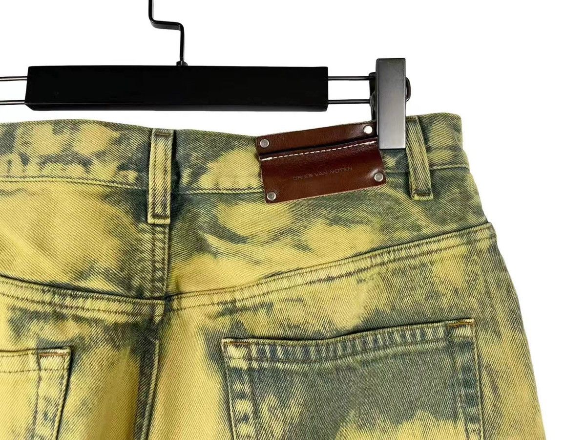 Dries Van Noten Dries Van Noten Straight Fit Denim Pants Size US 31 - 5 Thumbnail