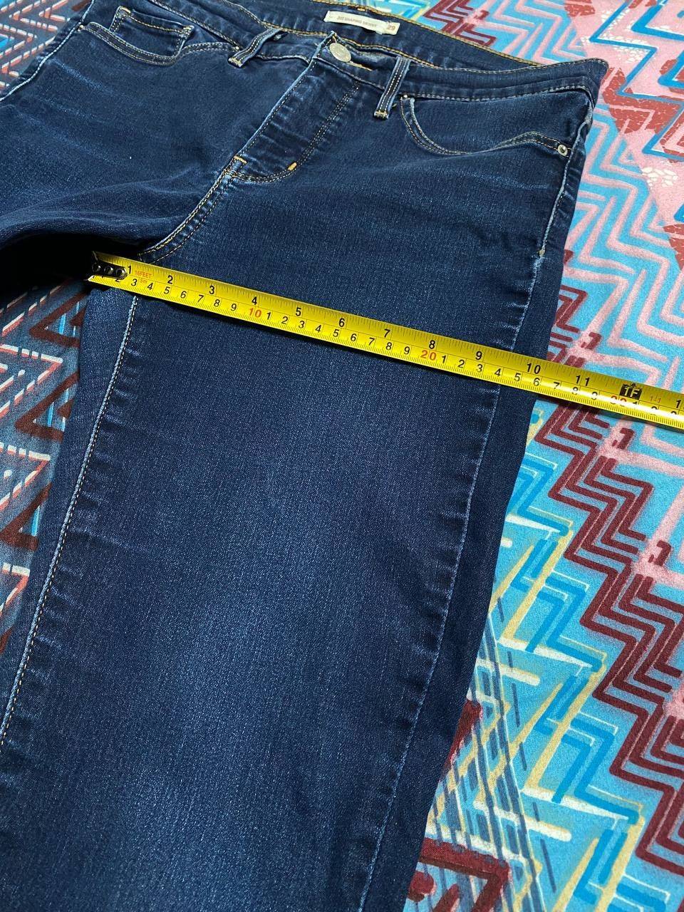 Levi's × Vintage Levis 311 Shaping Skinny Faded Distresed Size 29" - 7 Thumbnail