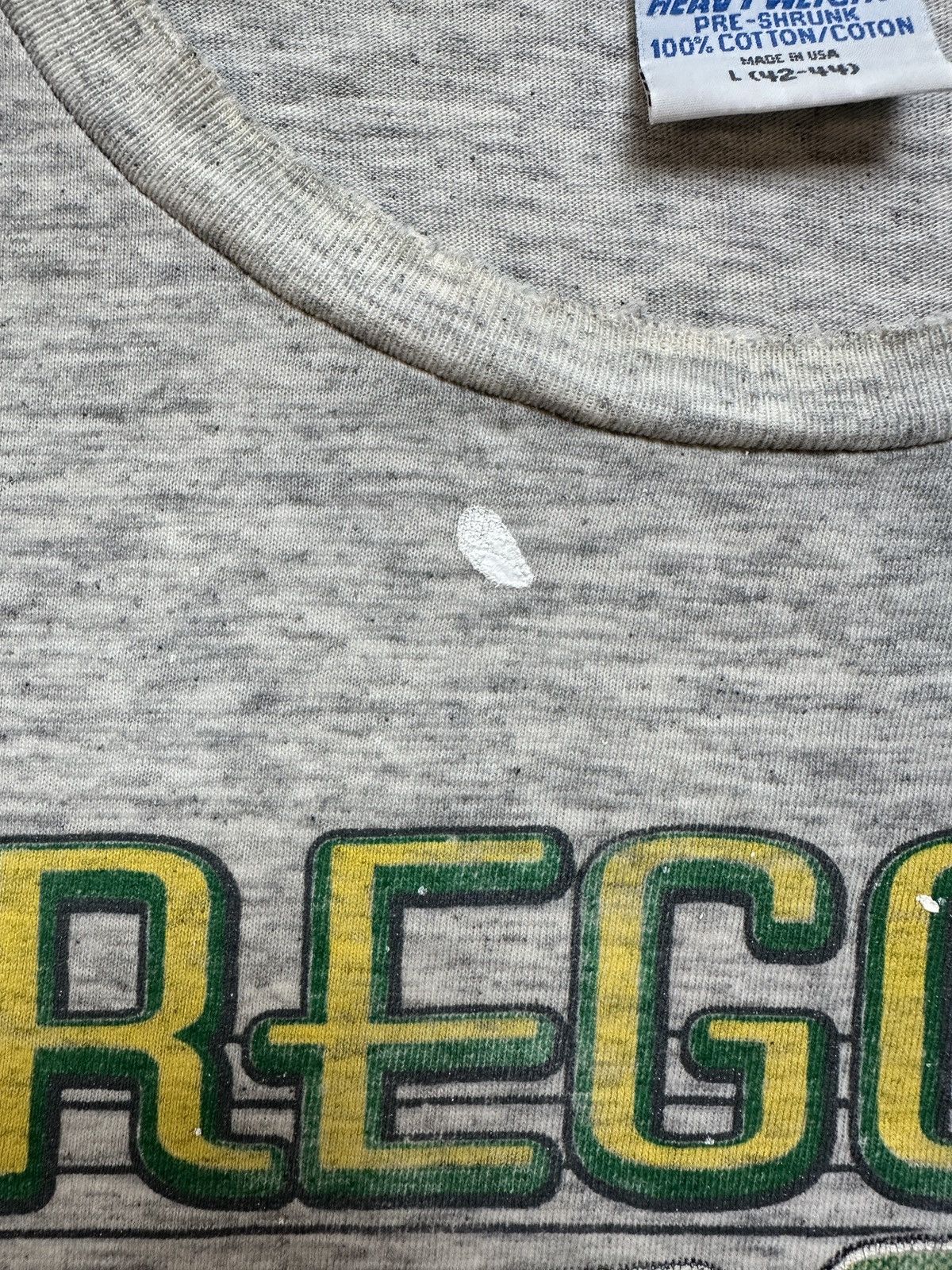 Gildan Vintage 90s Oregon Ducks Rose Bowl Single Stitched T-Shirt Size US L / EU 52-54 / 3 - 4 Thumbnail