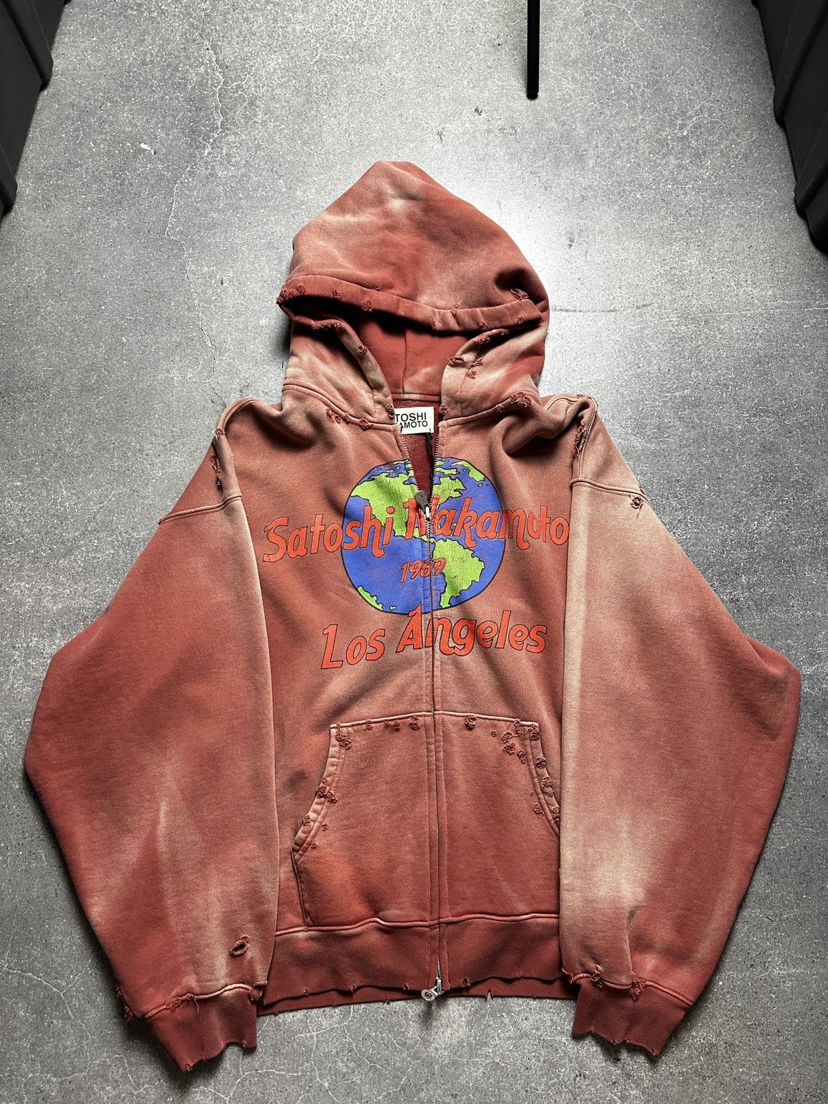 Satoshi Nakamoto Satoshi Nakamoto 1969 Rock Zip Hoodie Red Size US XXL / EU 58 / 5 - 1 Thumbnail