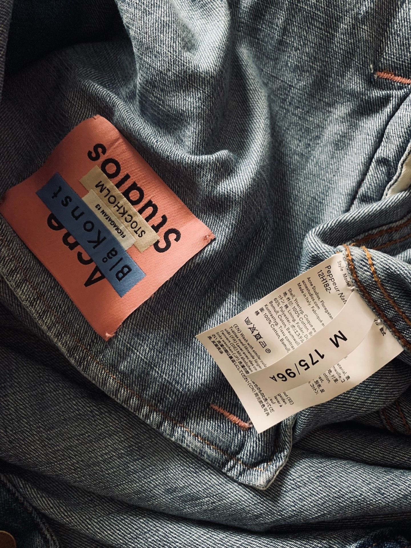Acne Studios acne studios Washed denim jacket 2501-Nextarrow Size US M / EU 48-50 / 2 - 5 Thumbnail