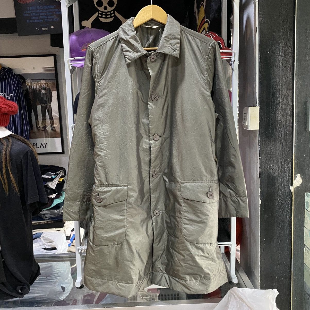 Issey Miyake Plantation by Issey Miyake Kimono-Style Coat Jackets Size US M / EU 48-50 / 2 - 3 Thumbnail