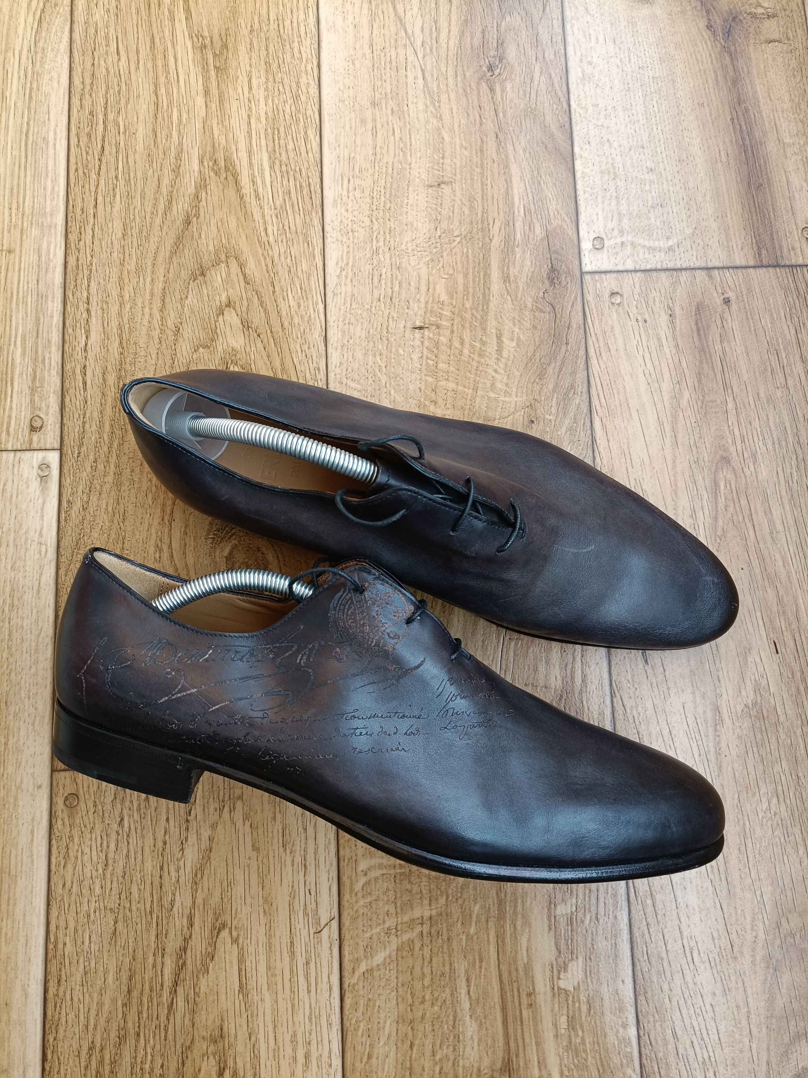 Berluti Berluti 1895 Scritto leather Lace Up Size US 9.5 / EU 42-43 - 8 Thumbnail