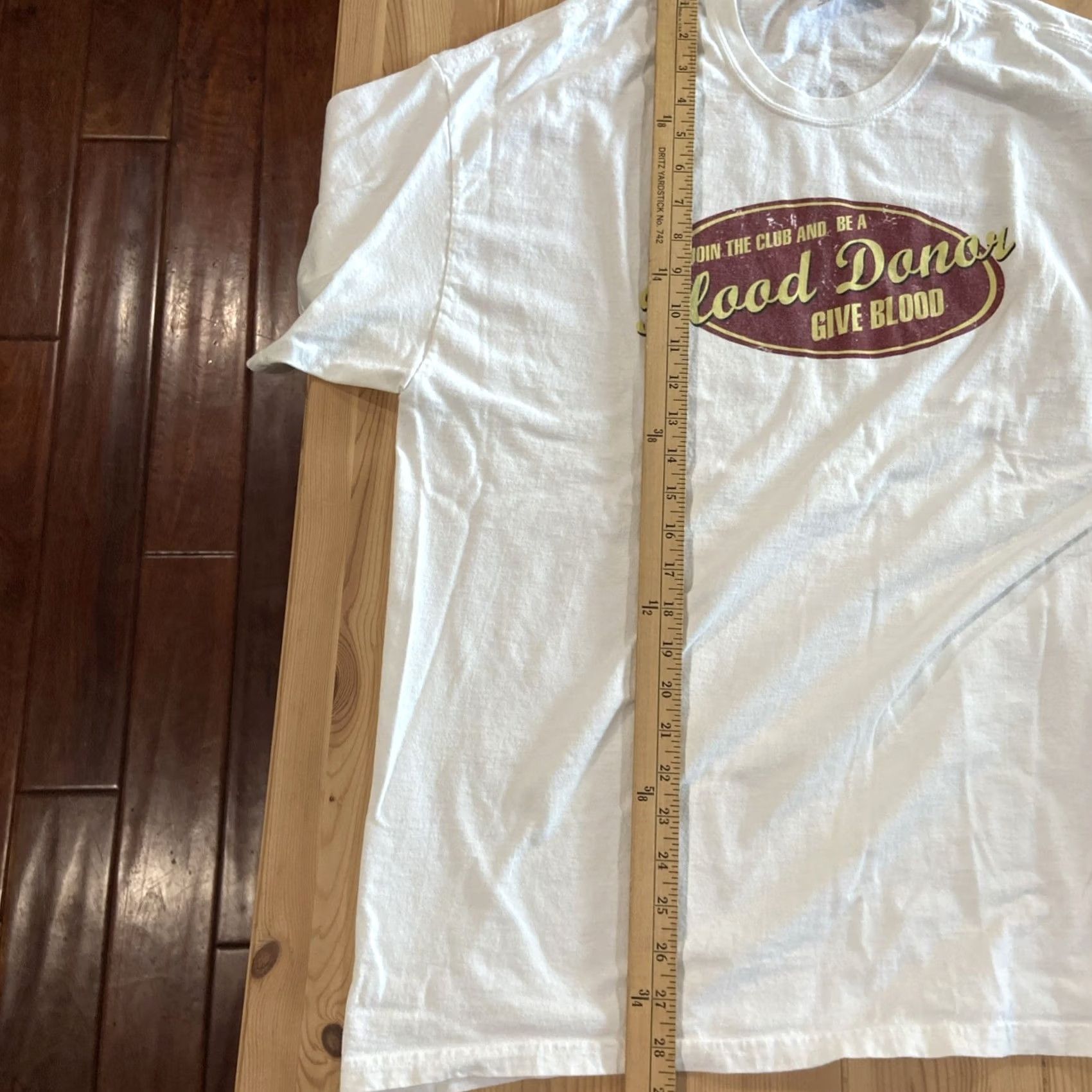 Hanes VINTAGE American Red Cross Join the Club Graphic T-Shirt XL Men White 90s Army Deseret Storm Logo 1990s Hanes Short Sleeve Crew Neck Cotton T-Shirt Size US XL / EU 56 / 4 - 4 Thumbnail