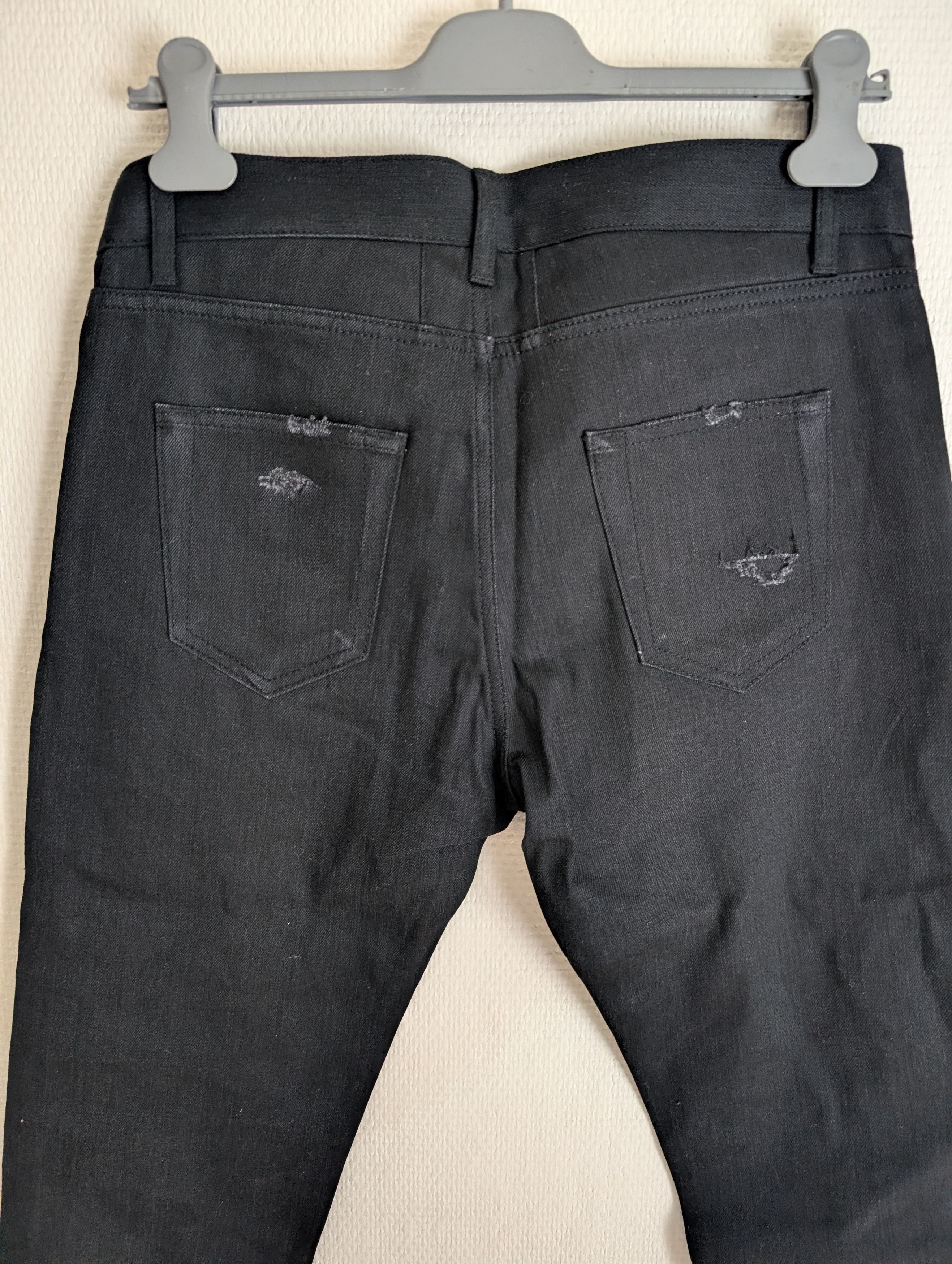Saint Laurent Paris Saint Laurent SS15 D02 Crash Denim by Hedi Slimane Size US 31 - 12 Thumbnail