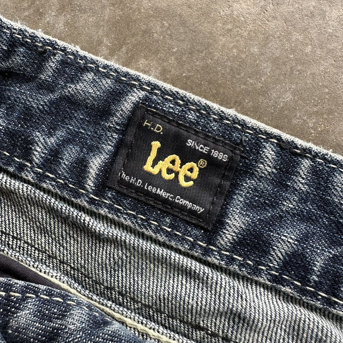 Japanese Brand 🔥W34x28 Vintage Lee Faded Denim Jean Pant Size US 34 / EU 50 - 8 Thumbnail