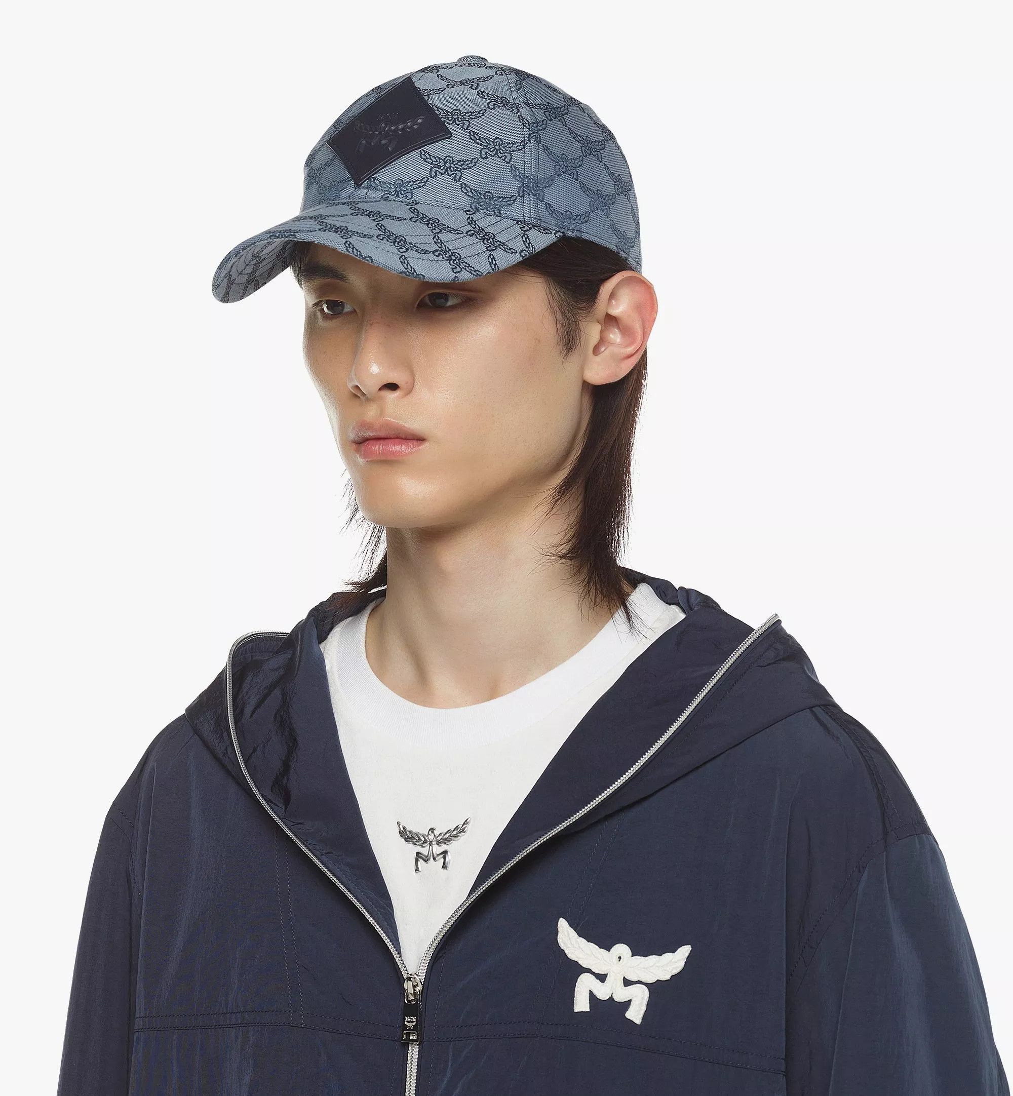 MCM o1mt1gz0825 Size: OS / Hat / Cap in Blue Size ONE SIZE - 4 Thumbnail