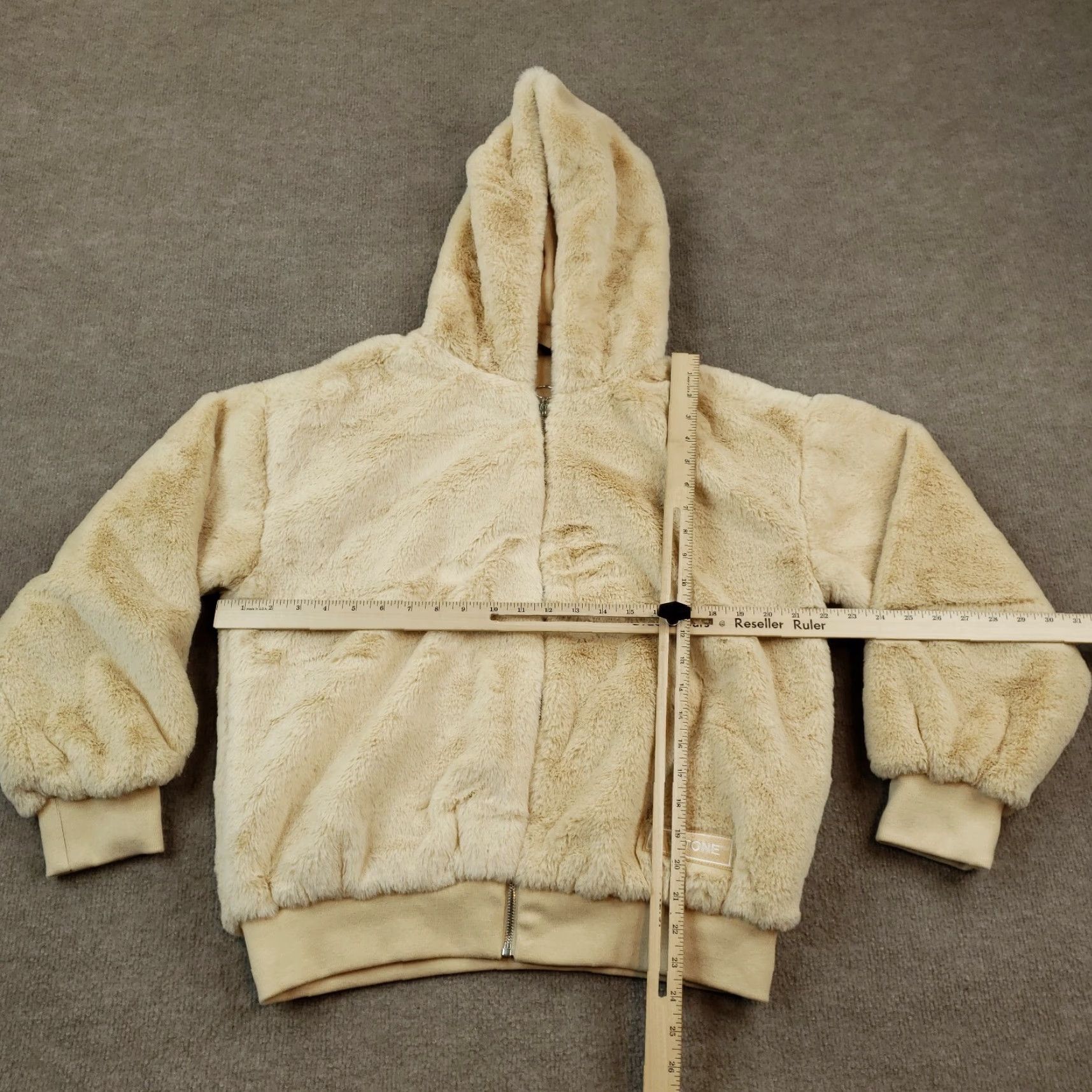 Forever 21 Forever 21 Hoodie Womens Small Brown Full Zip Fuzzy Soft Pullover Size S / US 4 / IT 40 - 2 Thumbnail