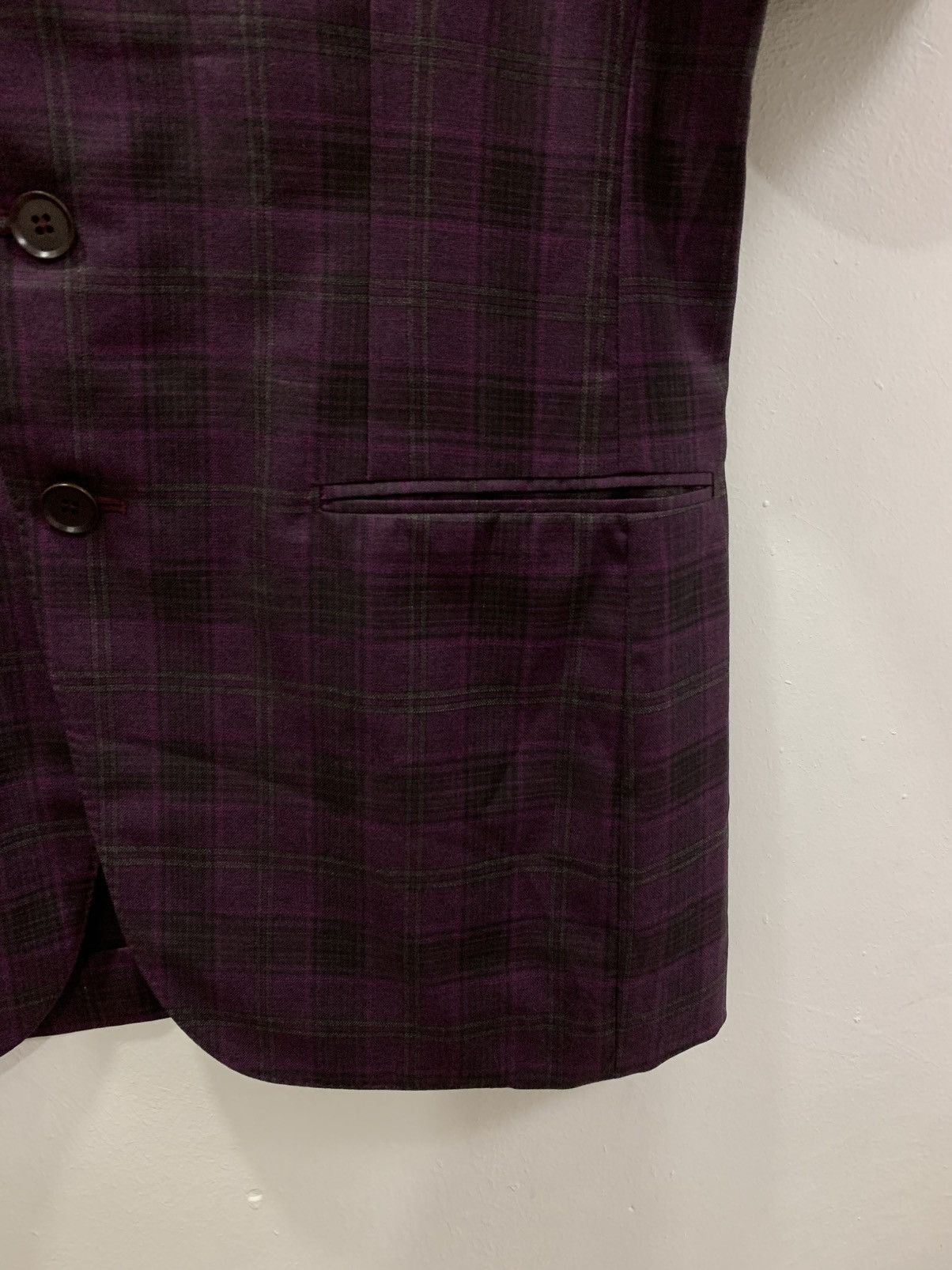 Isaia Napolii ISAIA NAPOLI GREGORY PLAID PATTERN TAILORED JACKET Size 46R - 8 Thumbnail