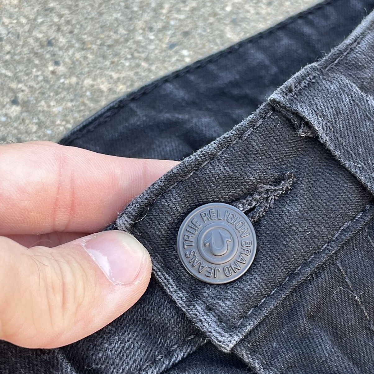 True Religion × Vintage Crazy Vintage Y2K True Religion Flared Jeans Size 28" / US 6 / IT 42 - 7 Thumbnail